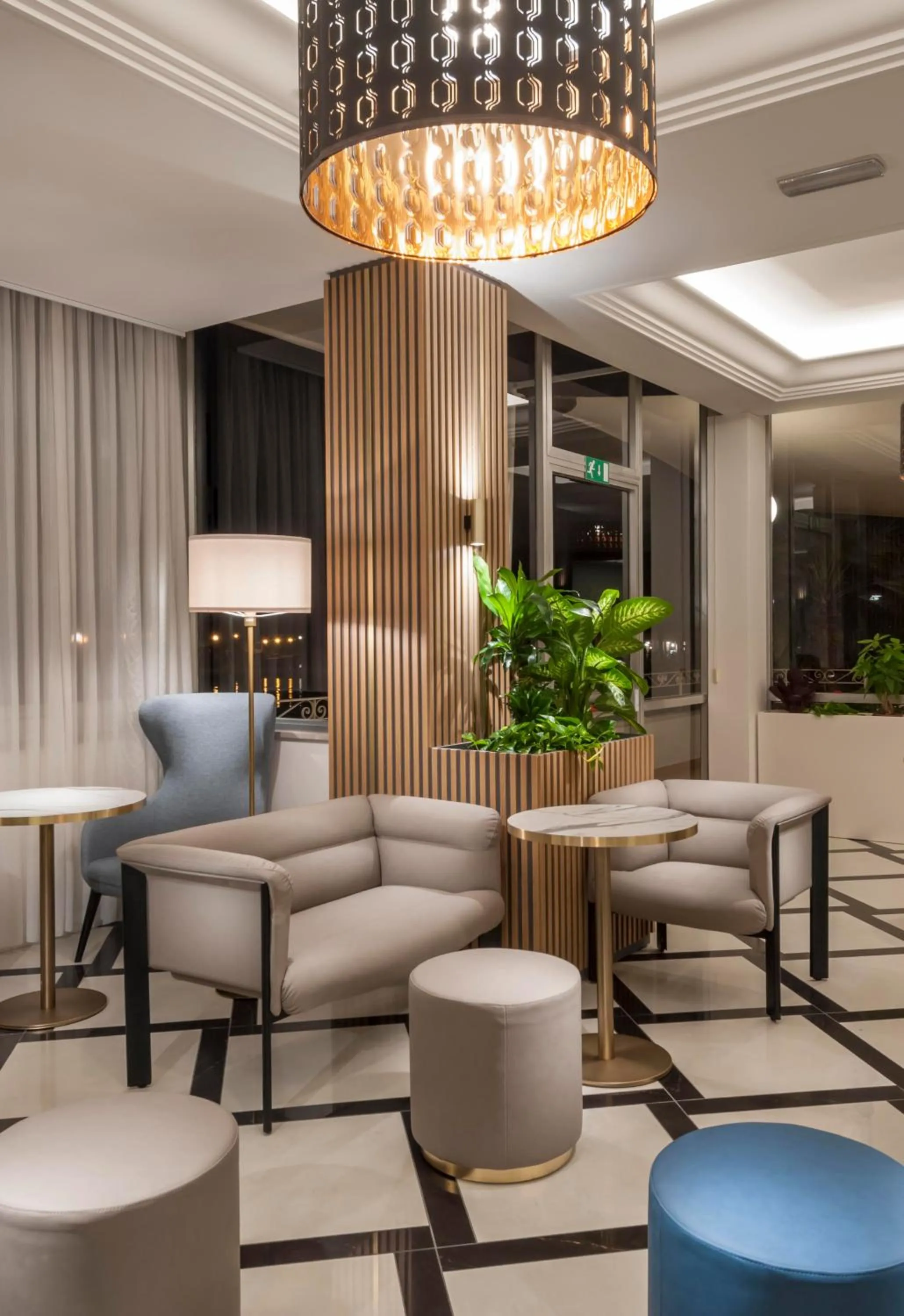 Living room in Hotel Alexander