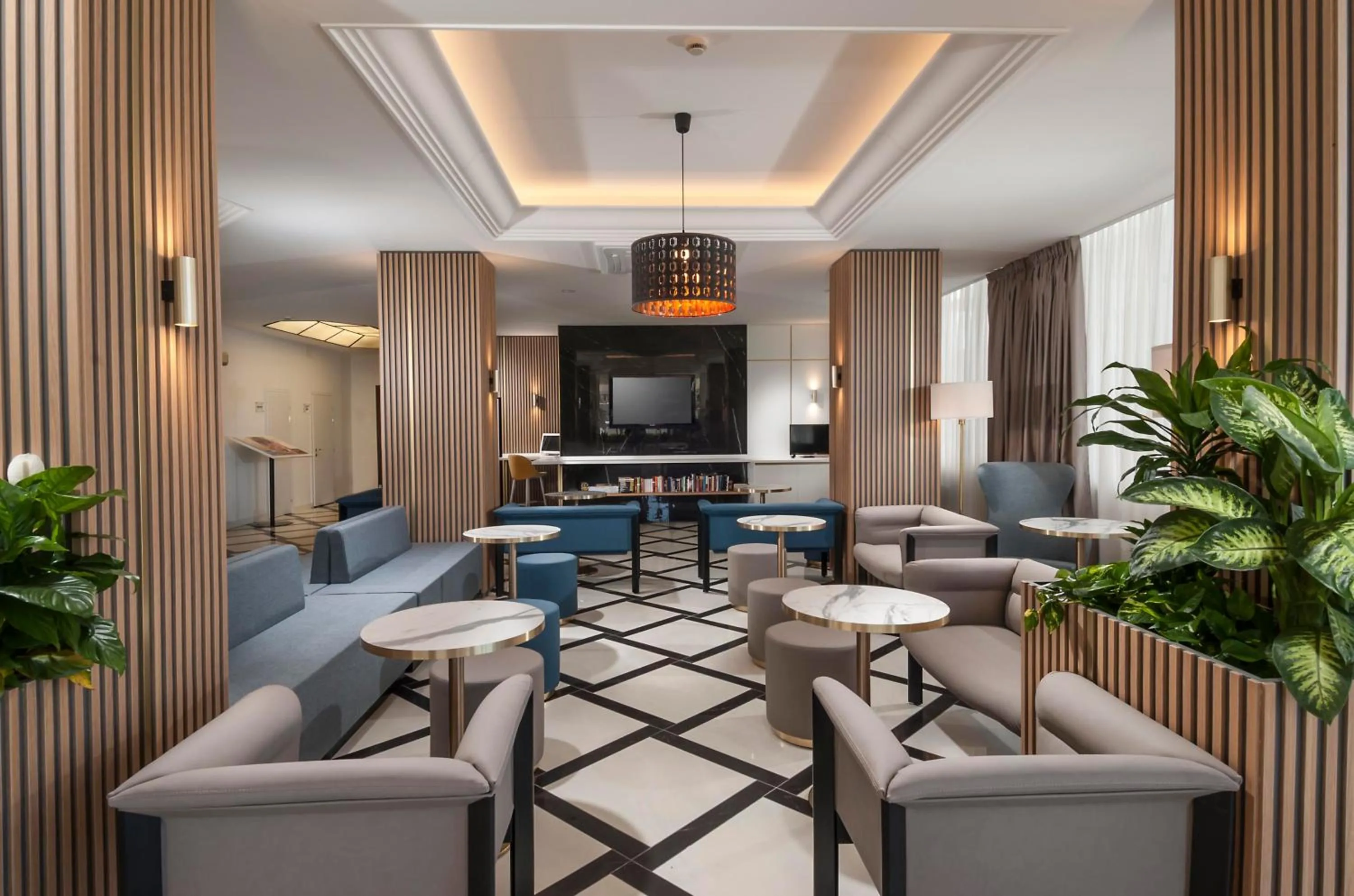 Living room in Hotel Alexander