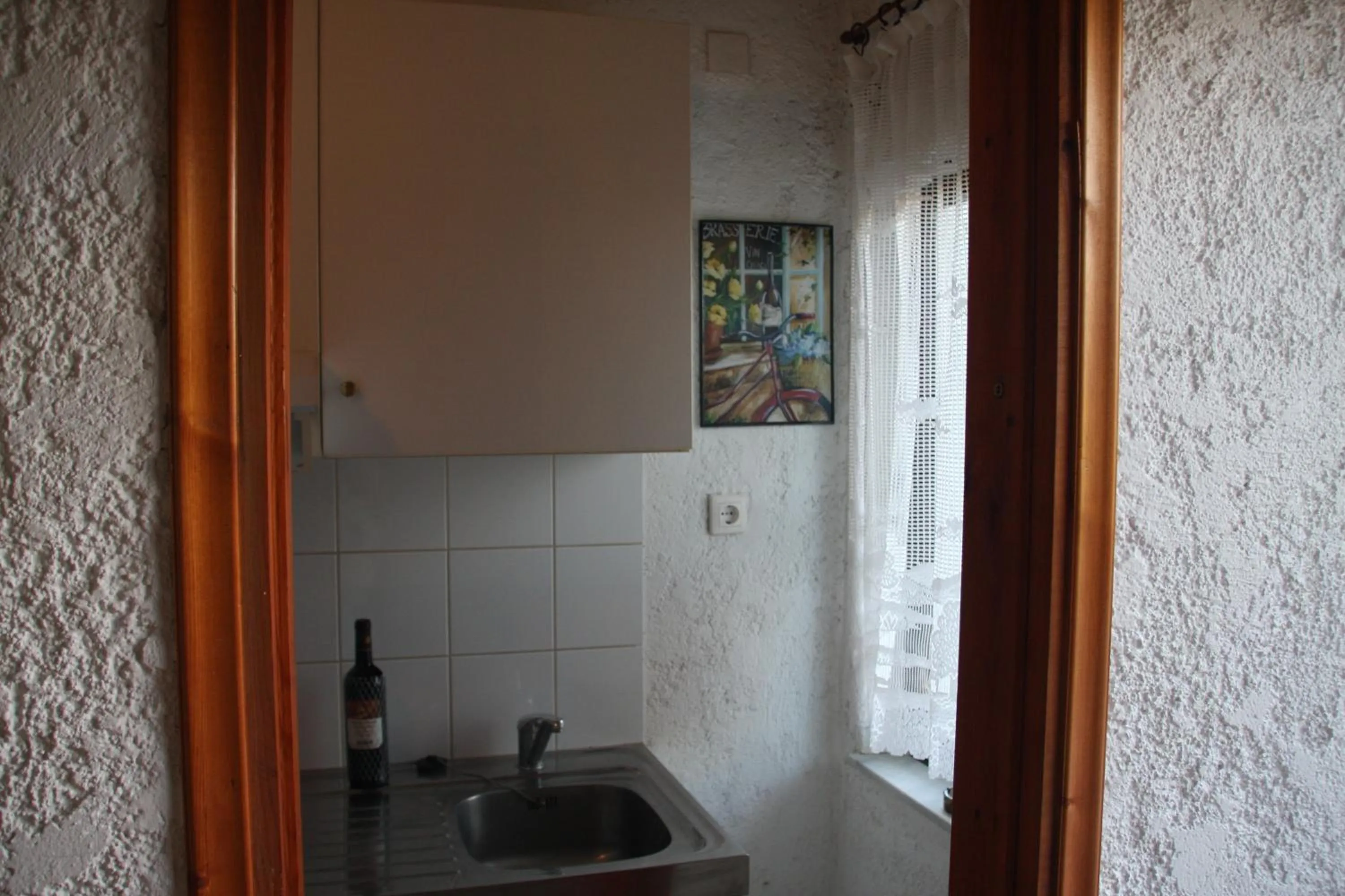 Kitchen or kitchenette in Violetta Hotel