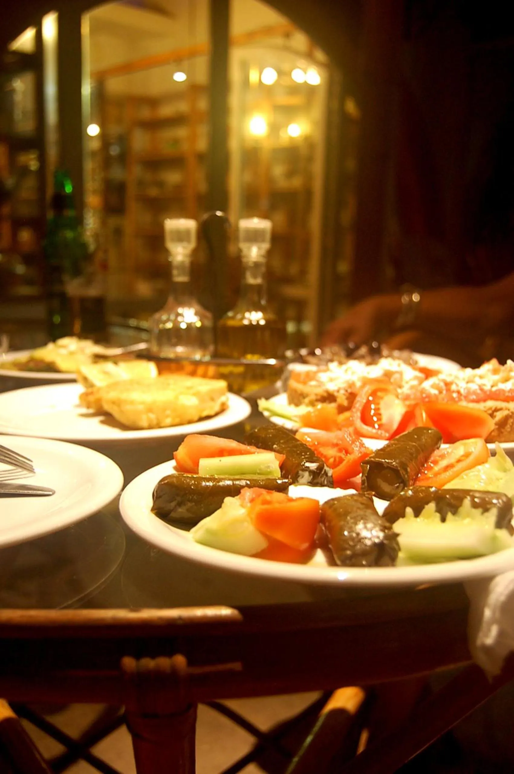 Food close-up in Violetta Hotel