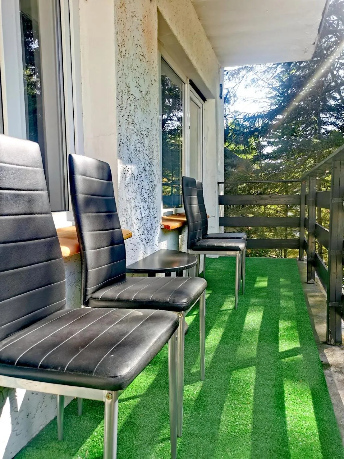 Seating area in Malinowy Domek