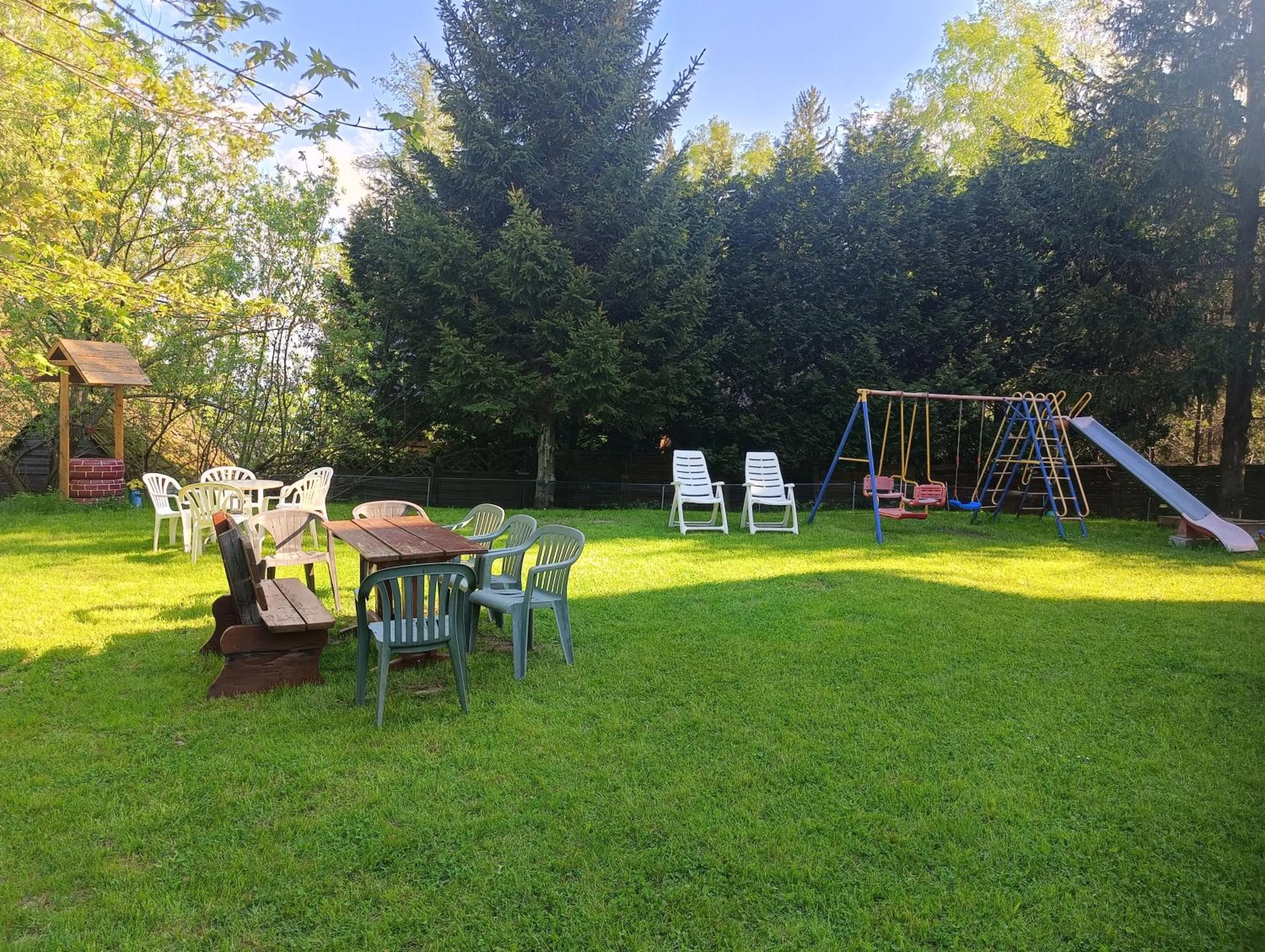 Children play ground in Malinowy Domek
