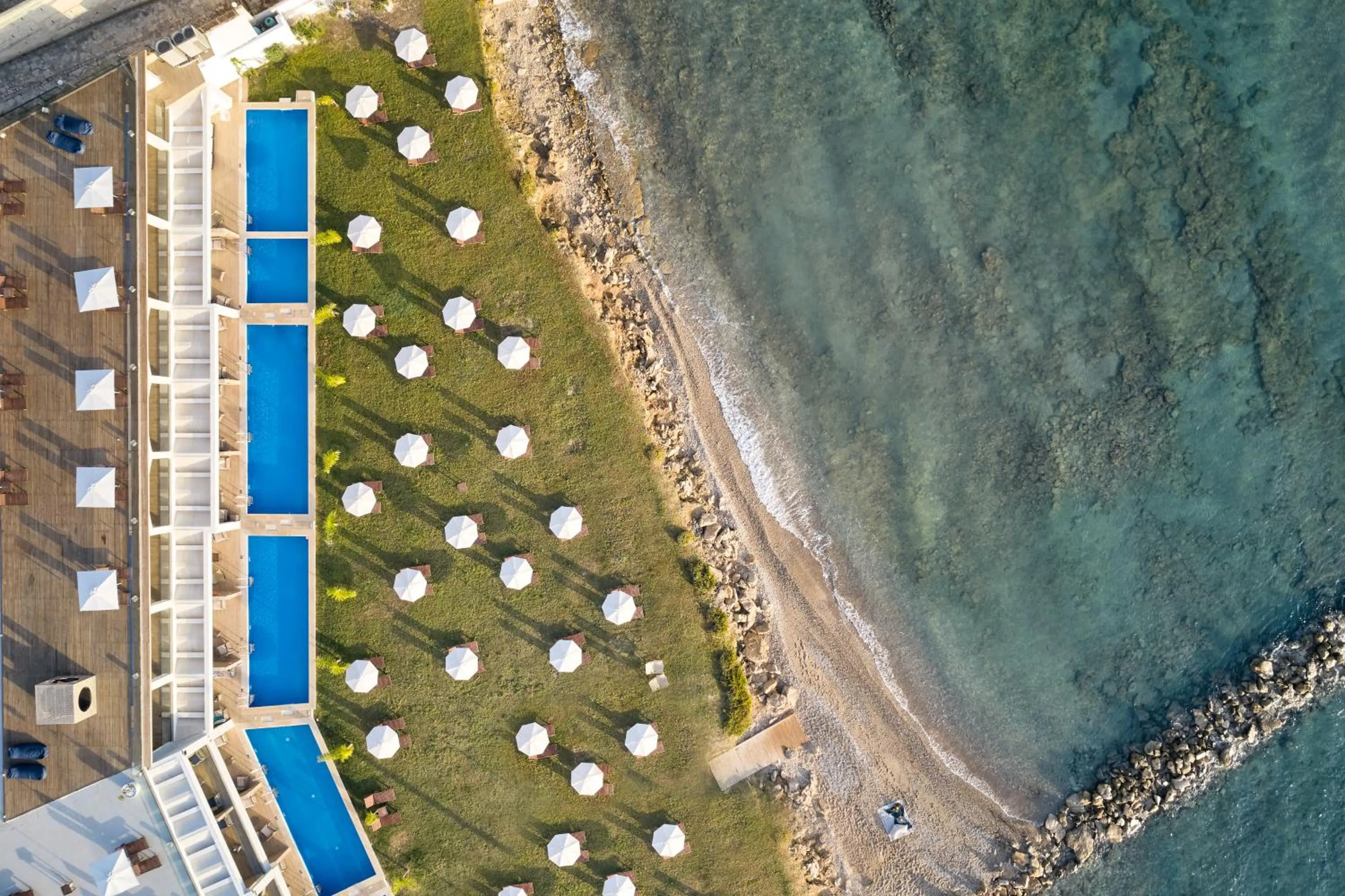 Bird's eye view in Cavo Orient Beach Hotel & Suites