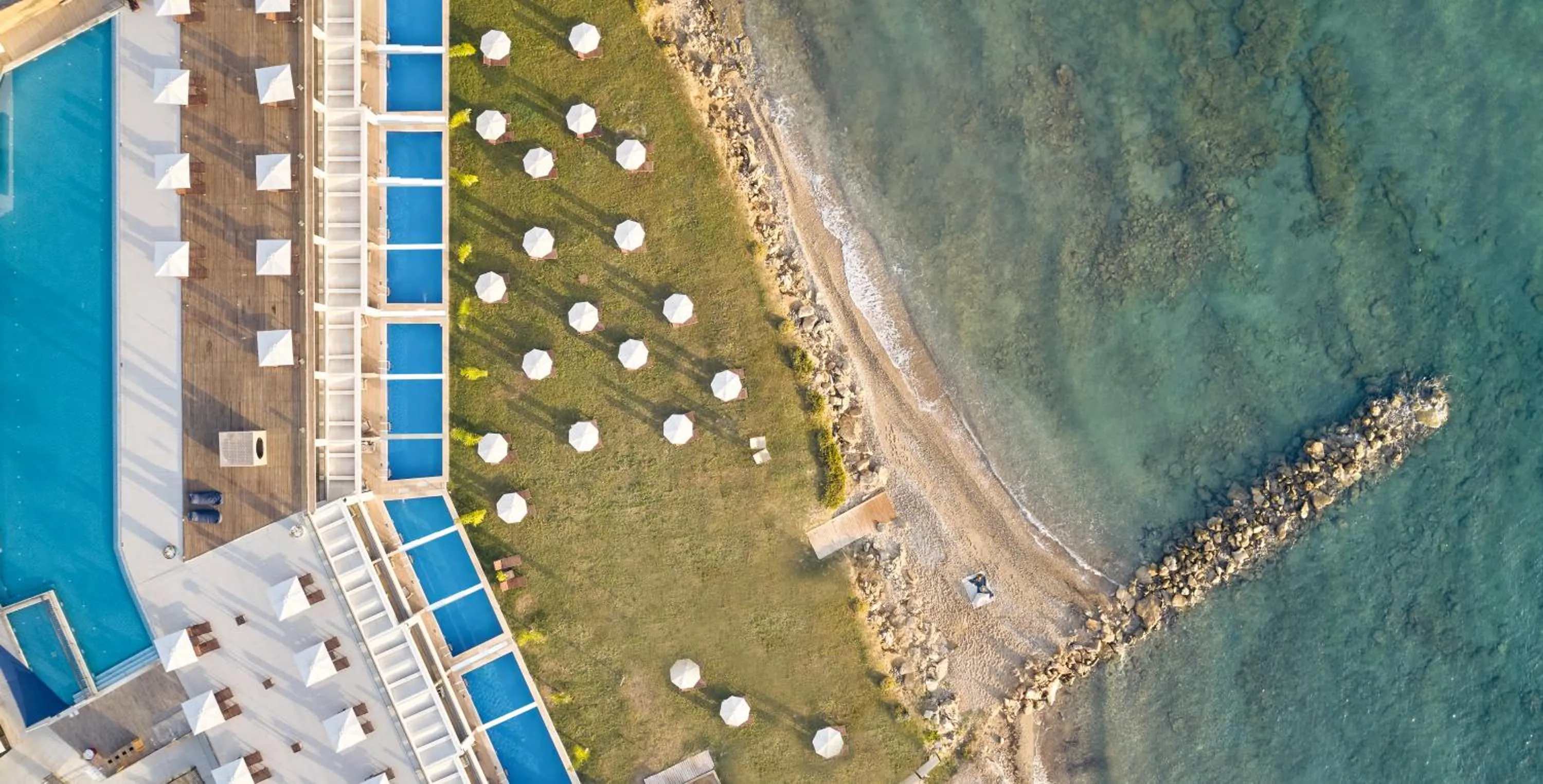 Swimming pool in Cavo Orient Beach Hotel & Suites