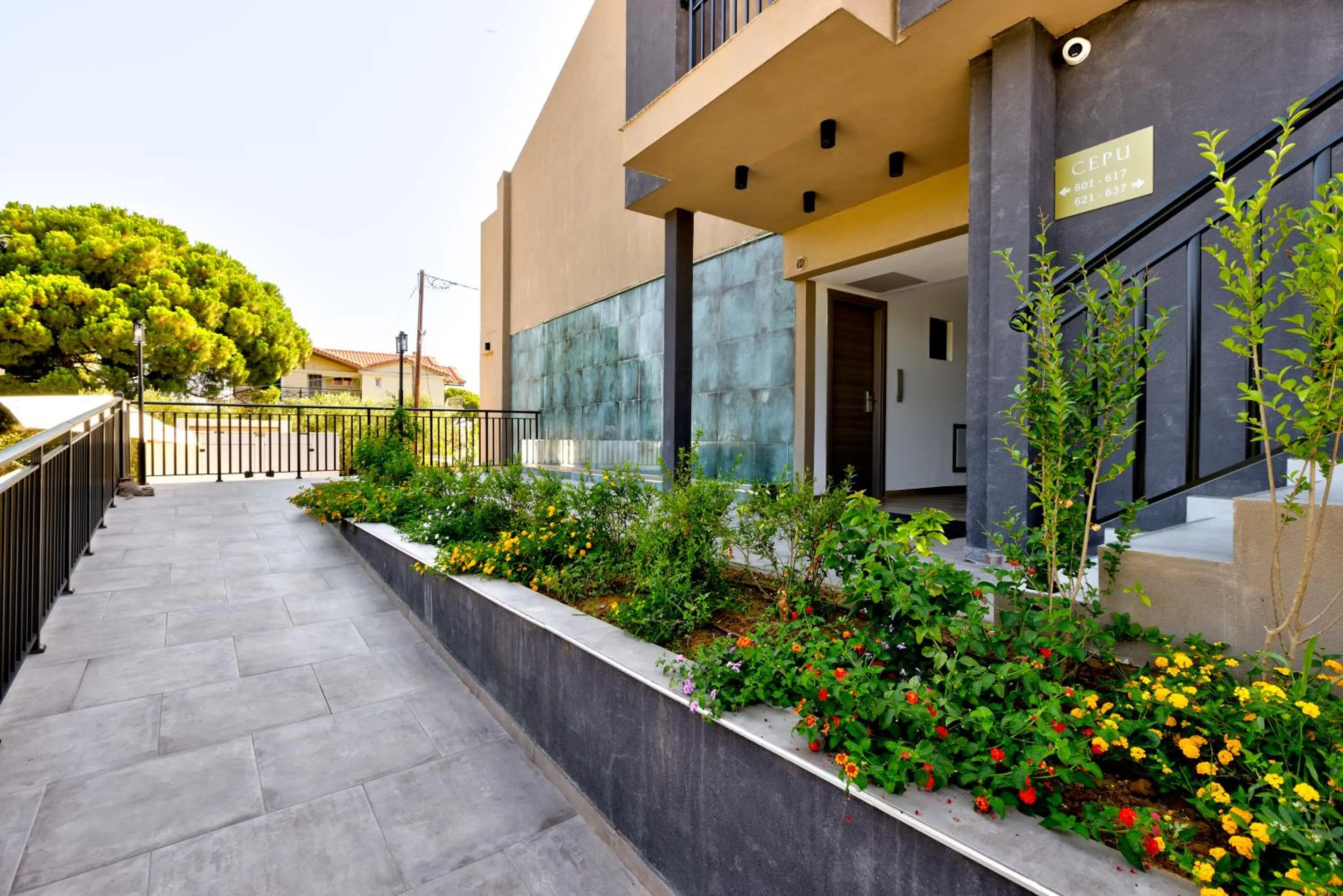 Garden in Cavo Orient Beach Hotel & Suites