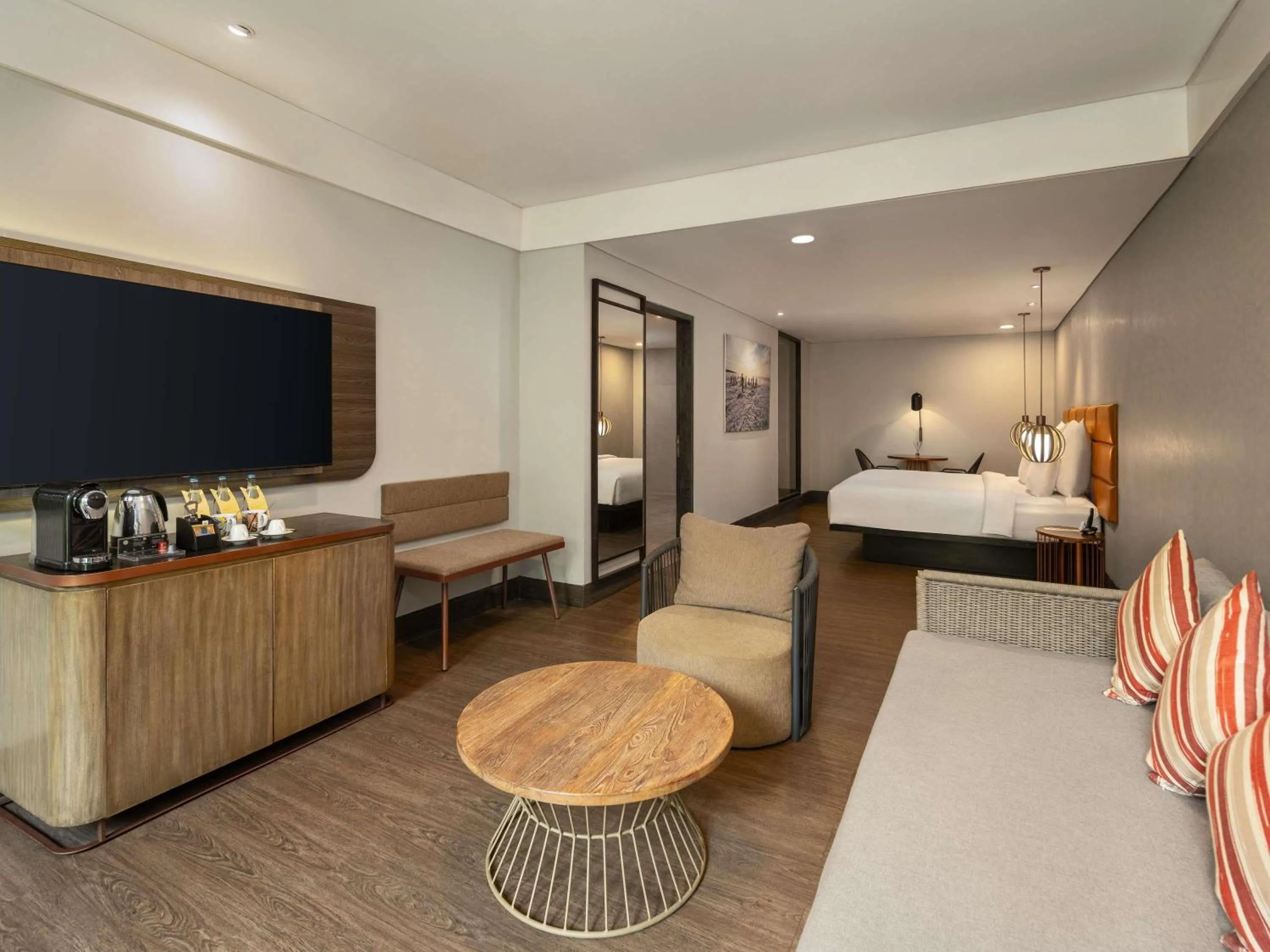 Bedroom, Bed in Pullman Bali Legian Beach