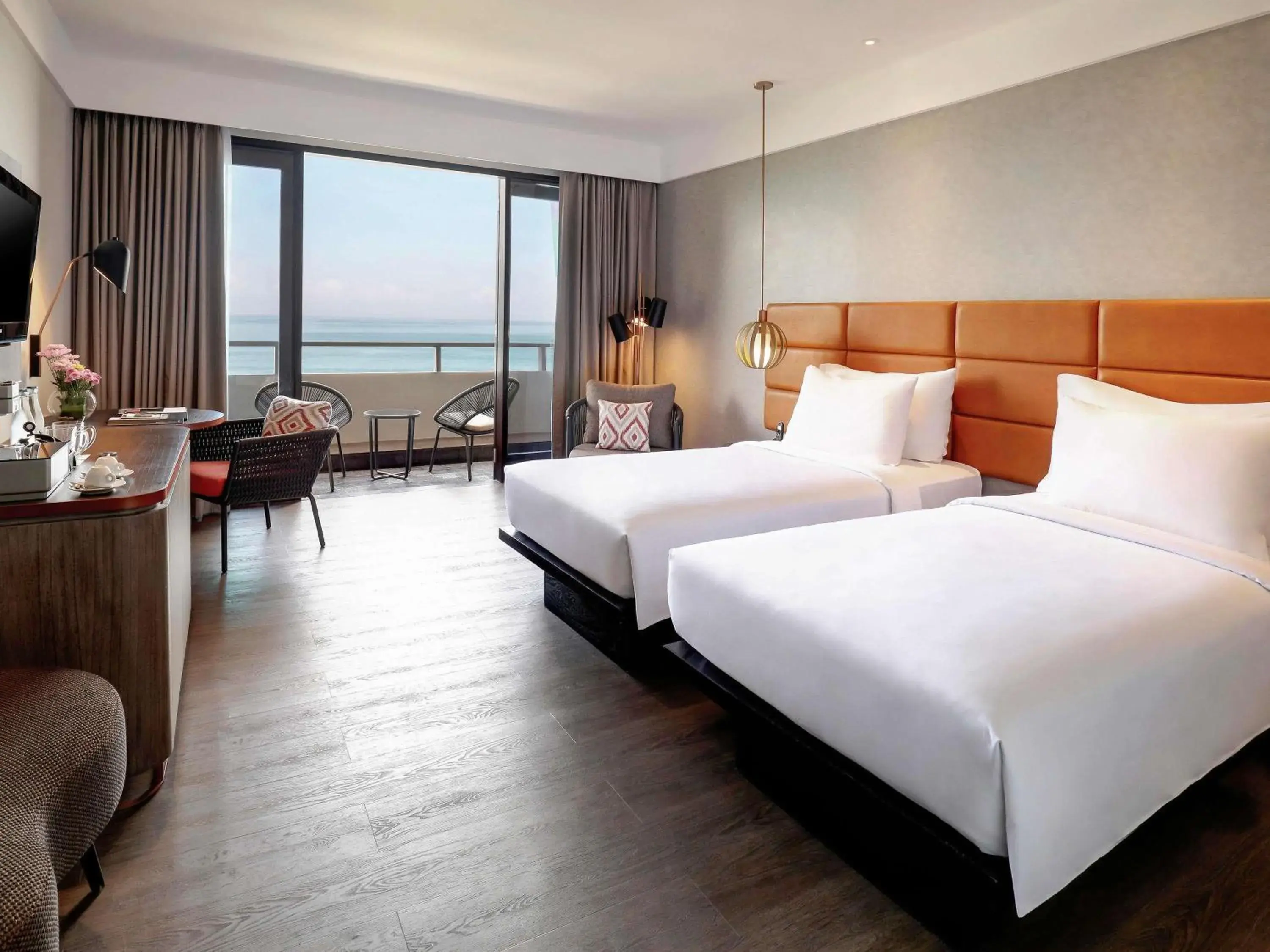 Premium Deluxe Room, 2 Single Beds, Ocean View with Free Coffee Capsule Machine, Kids and Resort Activities in Pullman Bali Legian Beach Premium Deluxe Room, 2 Single Beds, Ocean View with Free Coffee Capsule Machine, Kids and Resort Activities in Pullman Bali Legian Beach
