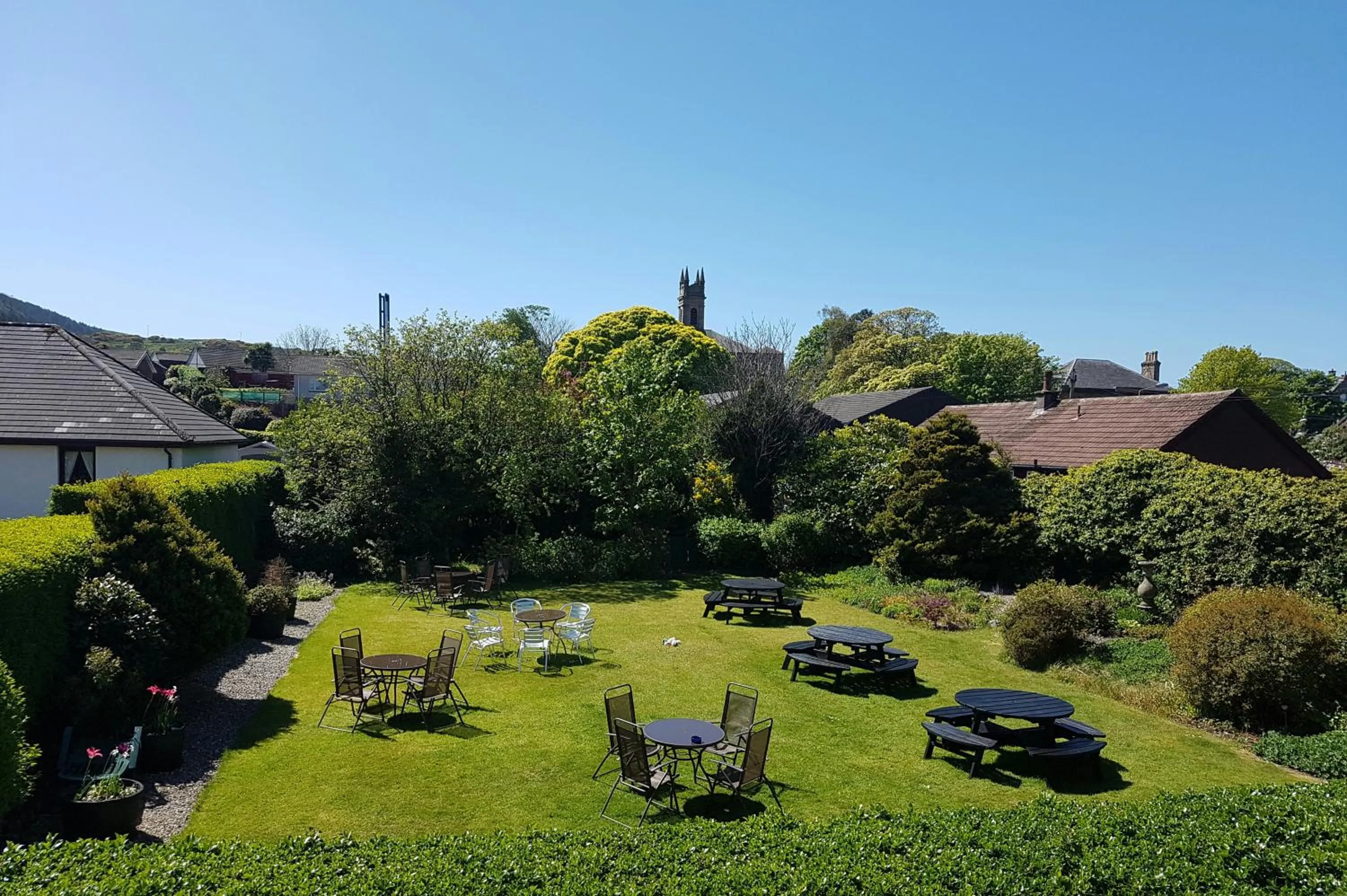 Garden in Ardshiel Hotel