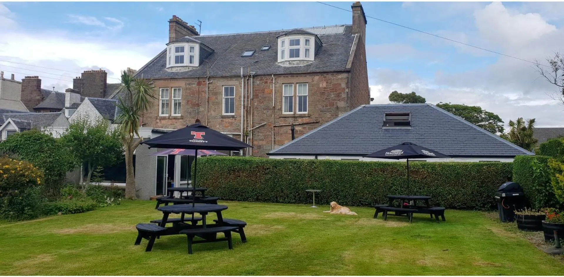 Garden in Ardshiel Hotel