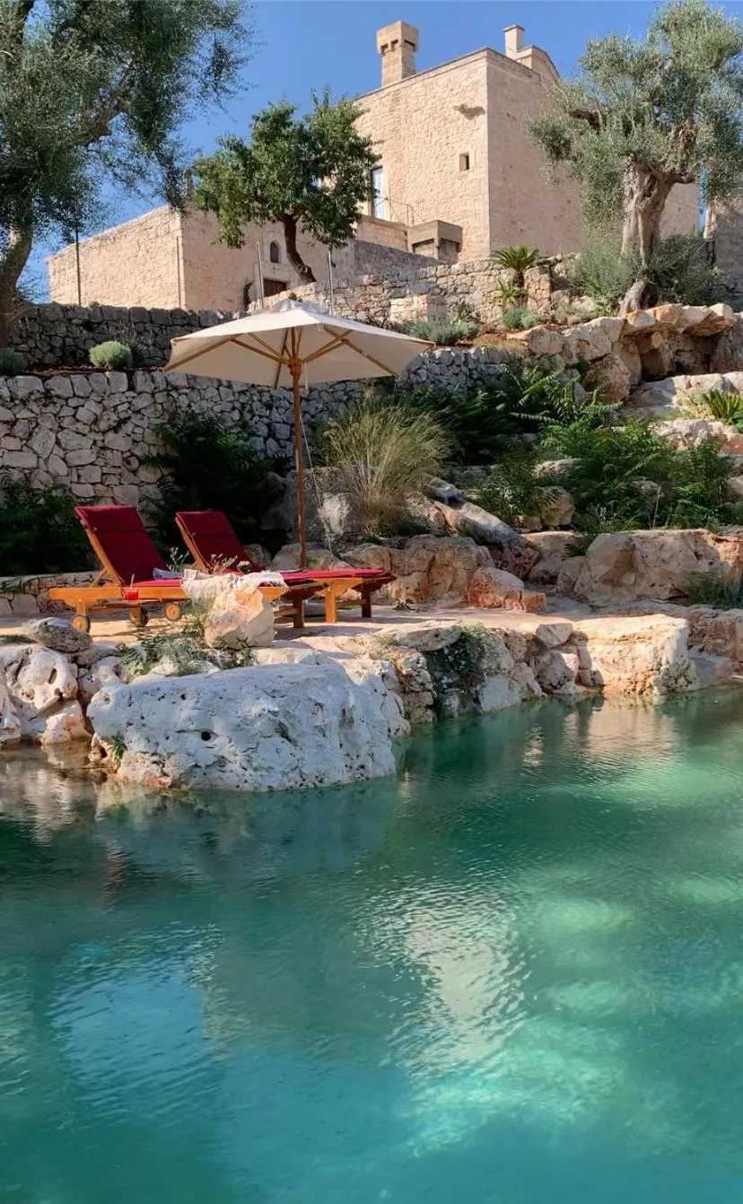 Swimming pool in Masseria San Paolo Grande