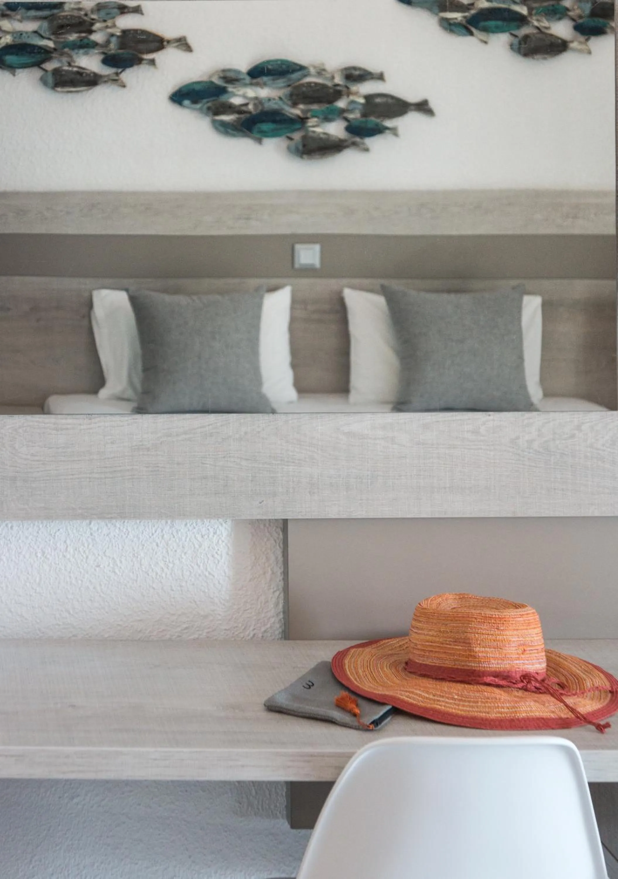 Decorative detail in Alkinoos Beach Hotel