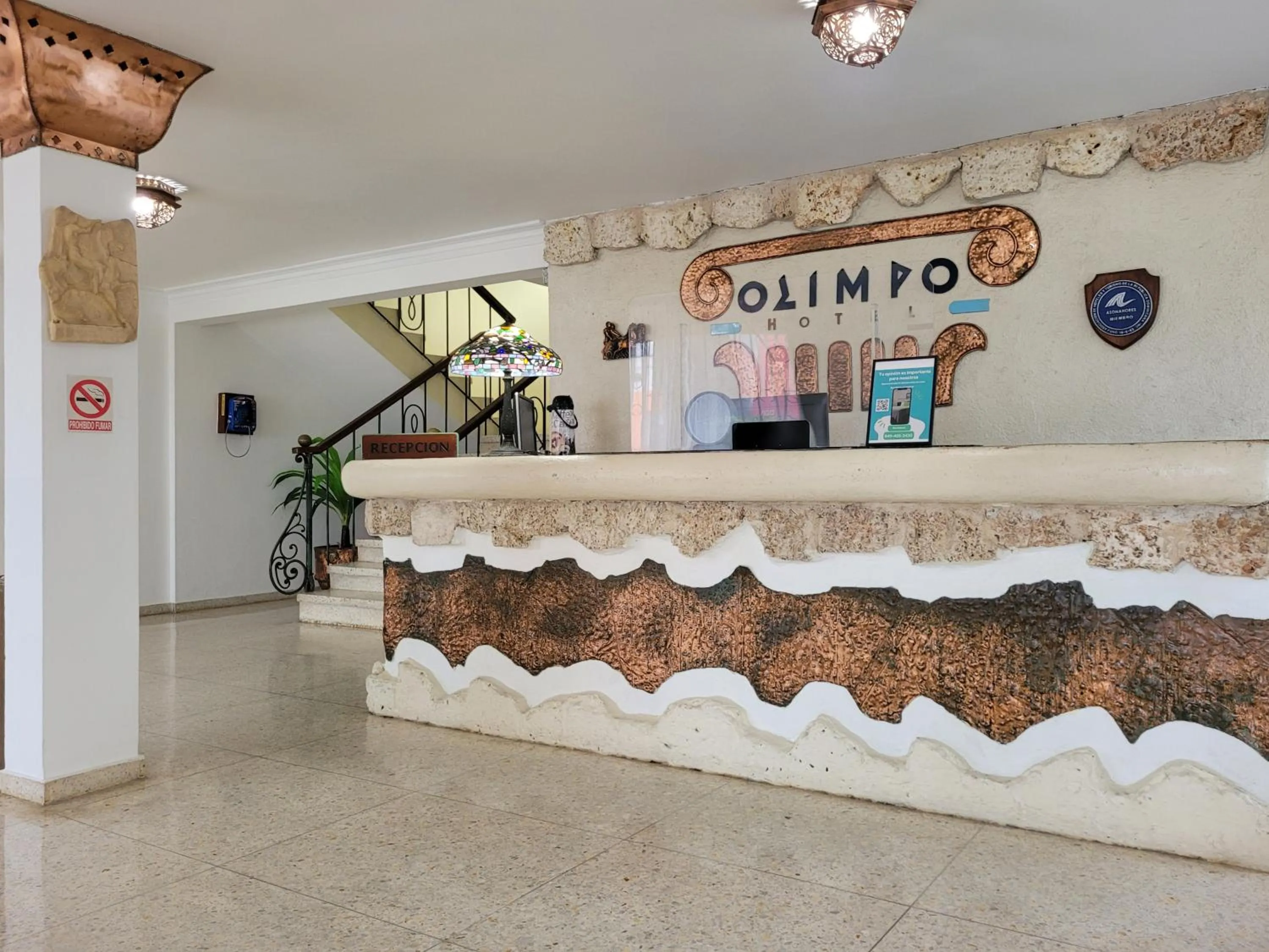 Property building in Hotel Olimpo