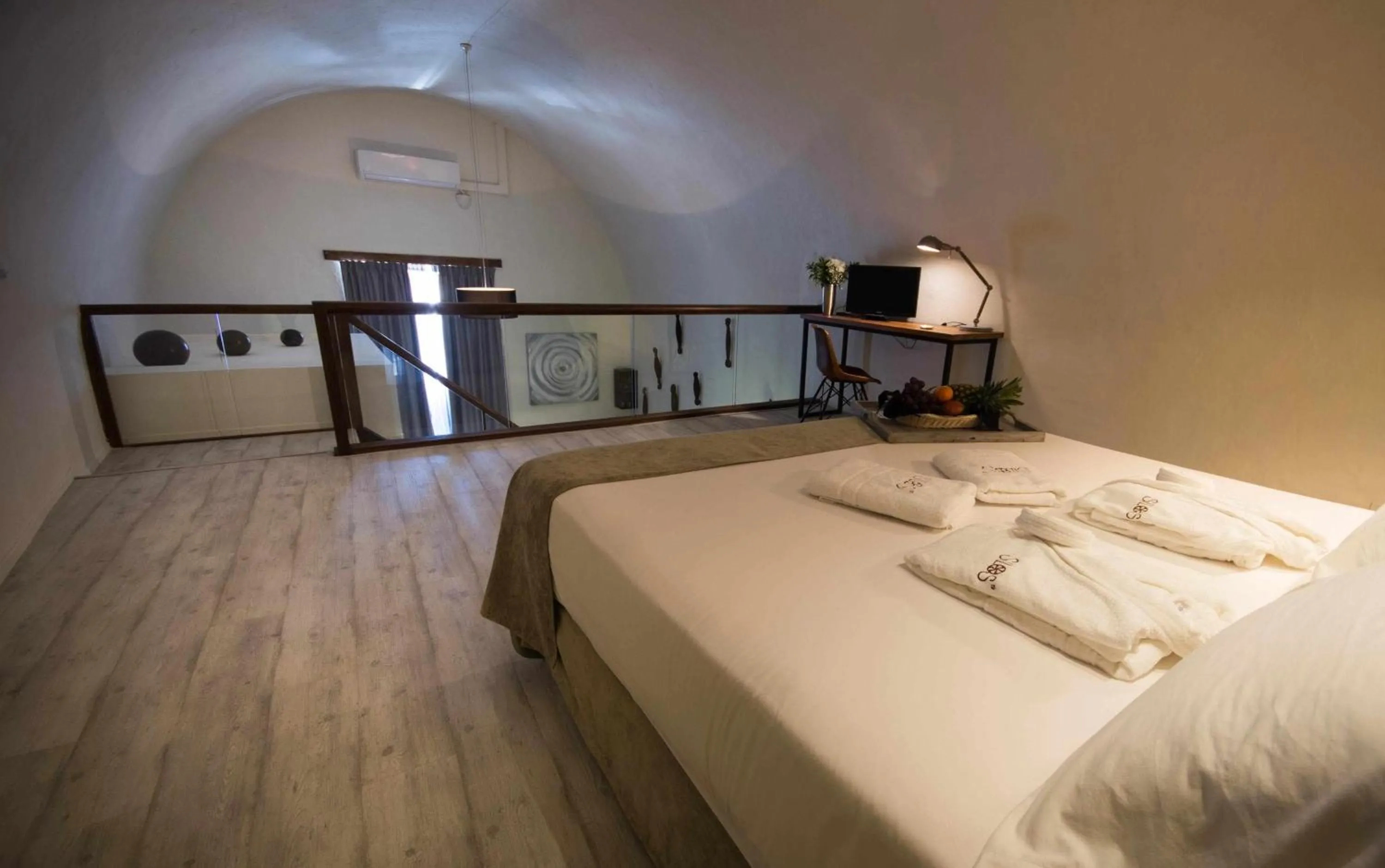 Bed in Silos19 Suites