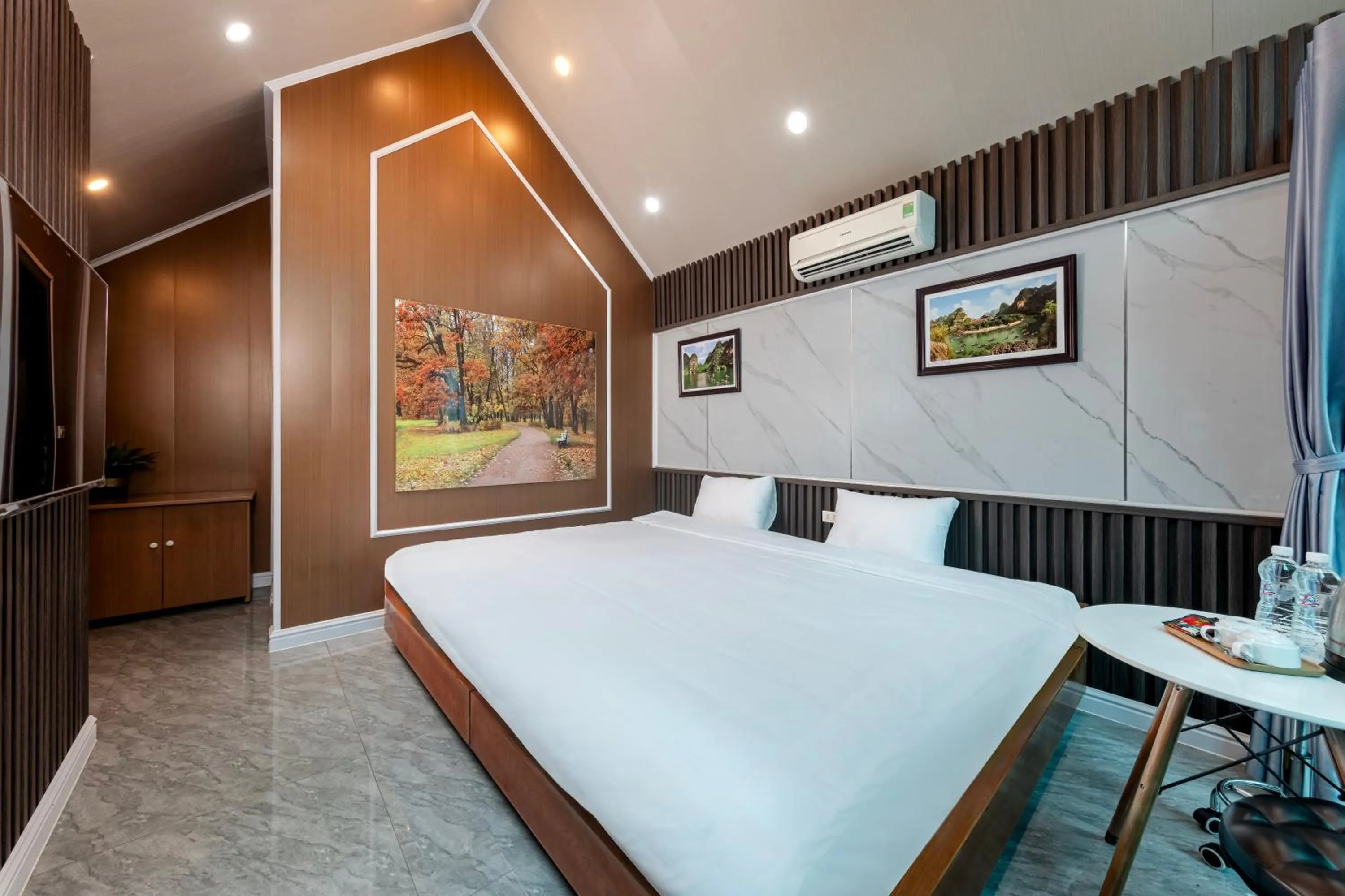 Bed in Tam Coc Friends Bungalow Ninh Bình