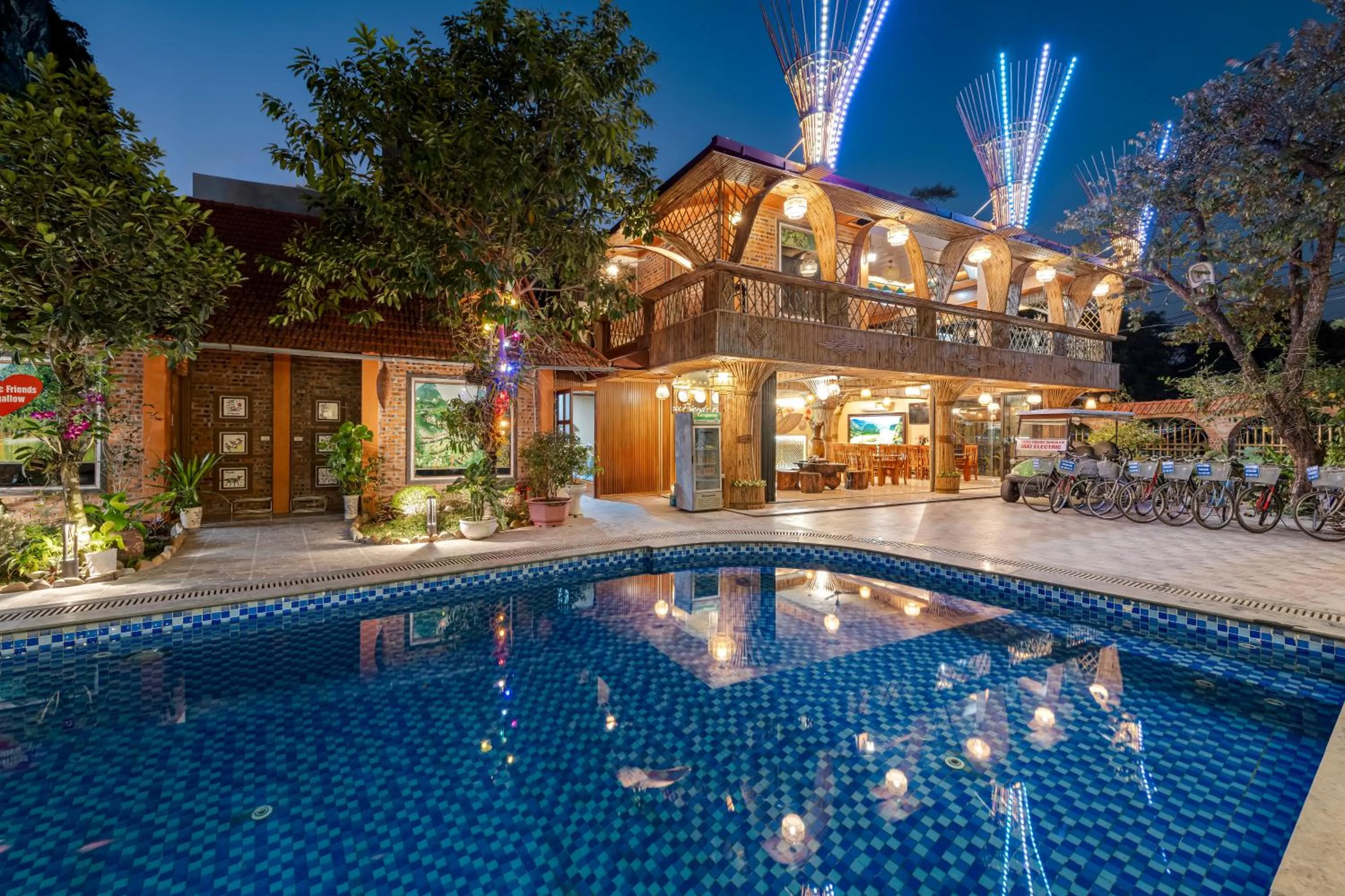 Property building in Tam Coc Friends Bungalow Ninh Bình