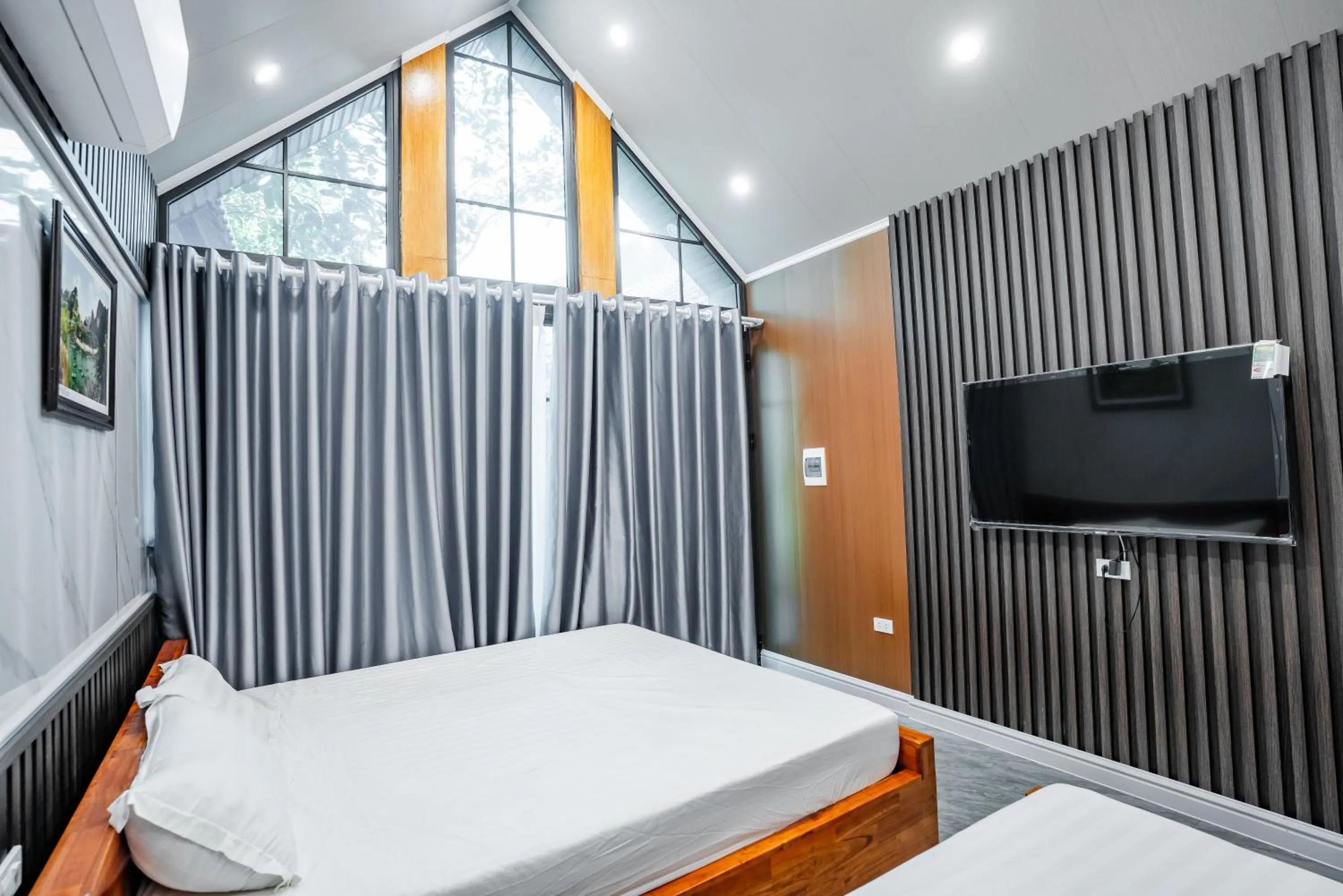 Bed in Tam Coc Friends Bungalow Ninh Bình