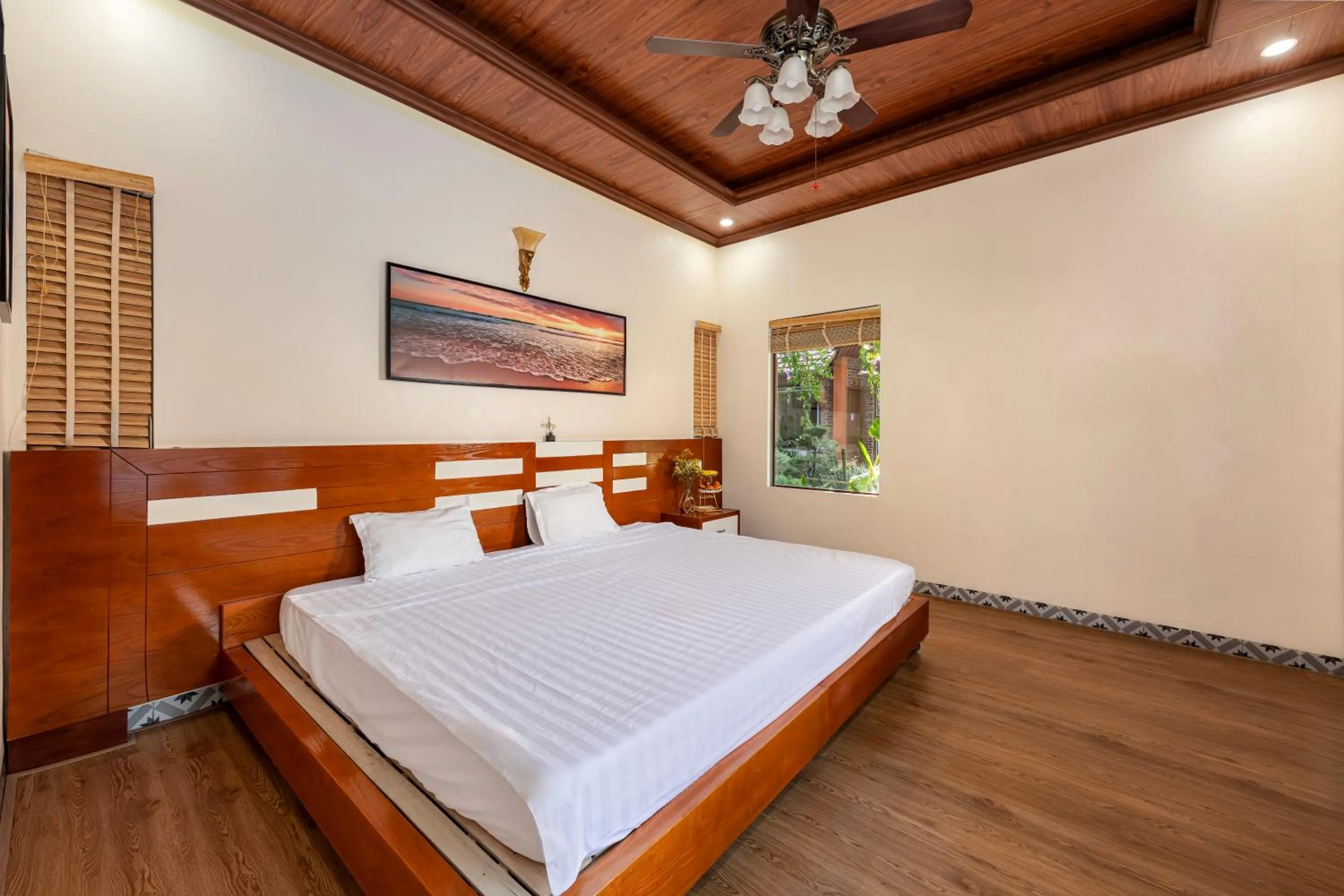 Bed in Tam Coc Friends Bungalow Ninh Bình