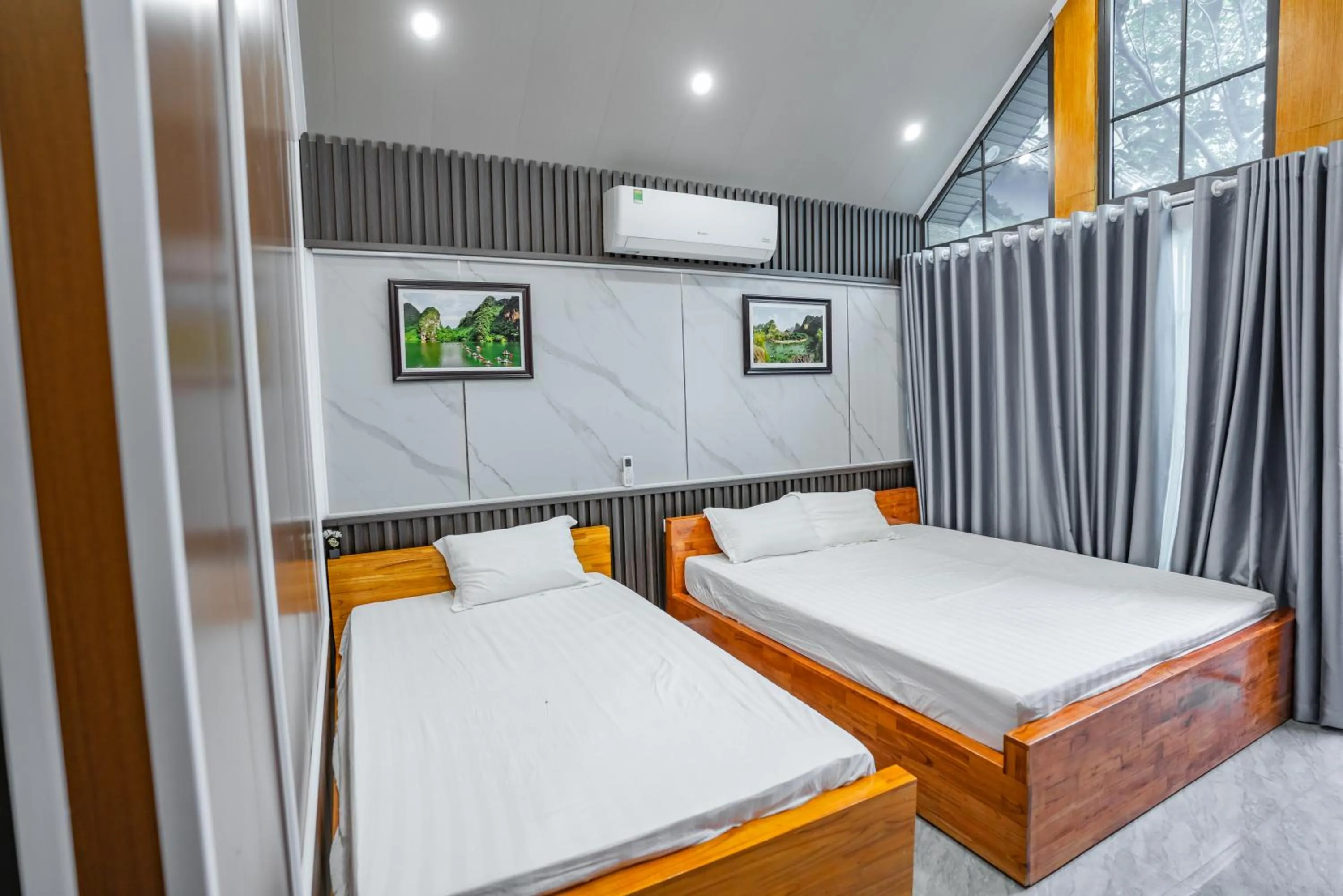 Bed in Tam Coc Friends Bungalow Ninh Bình