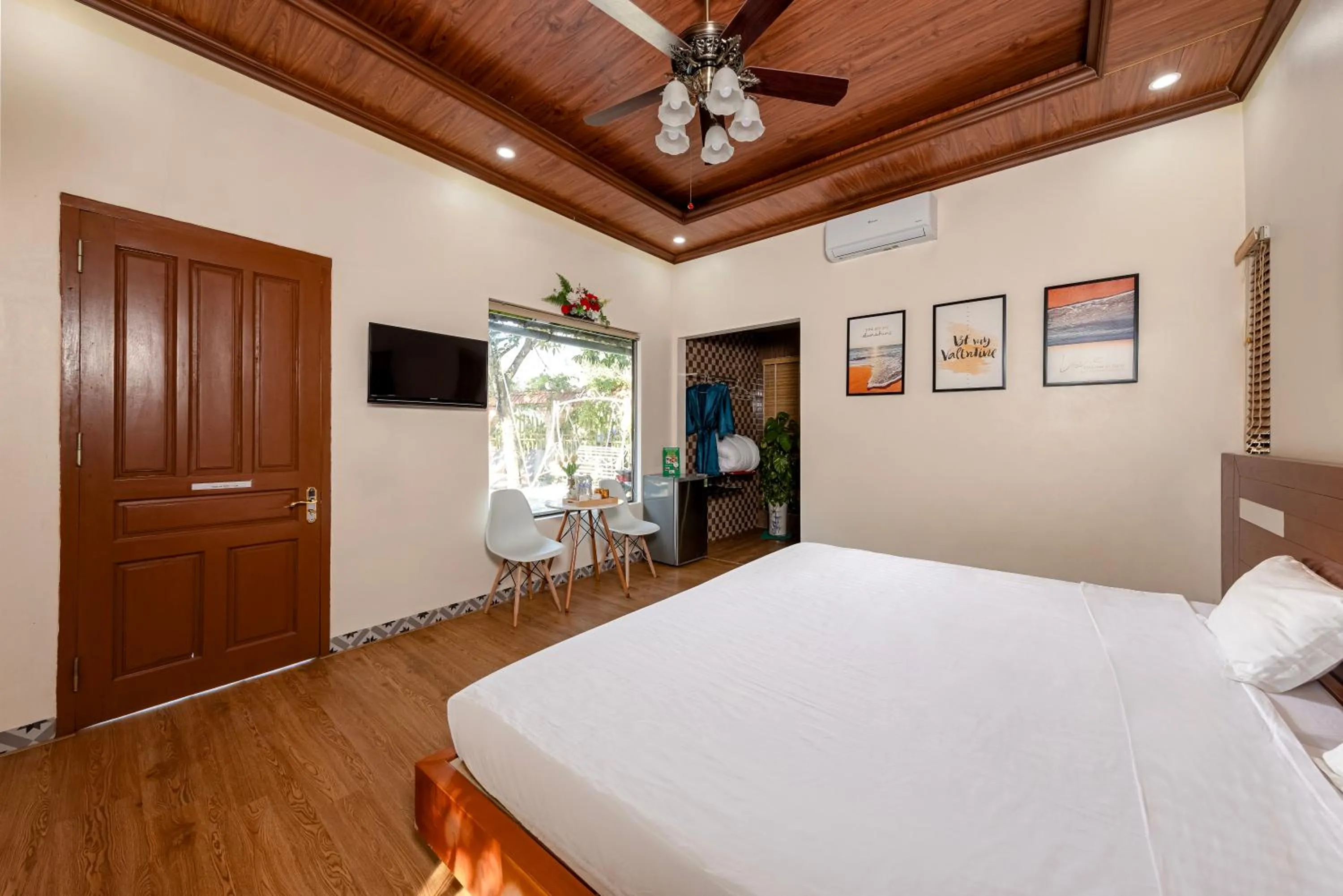 Bed in Tam Coc Friends Bungalow Ninh Bình