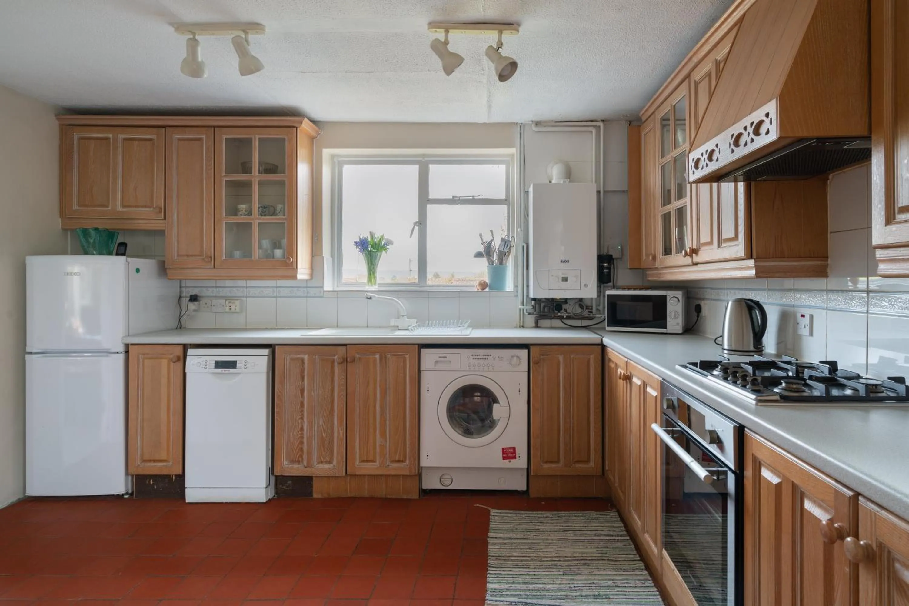 Kitchen or kitchenette in Henley self catering House