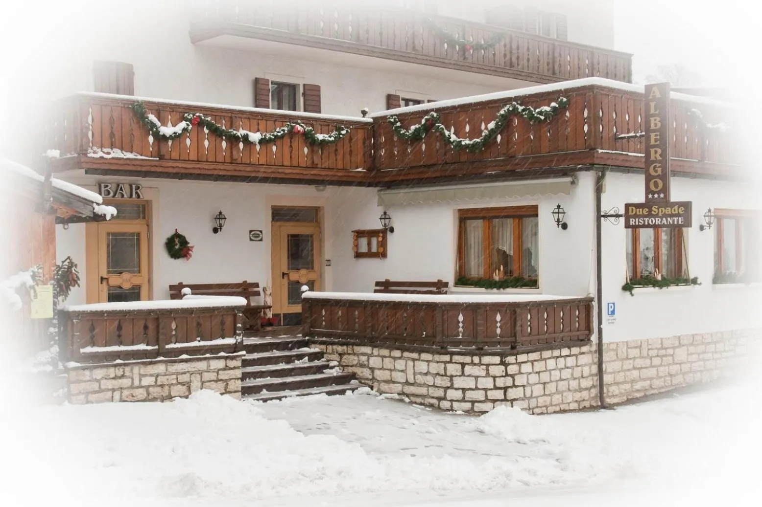 Facade/entrance in Hotel Due Spade