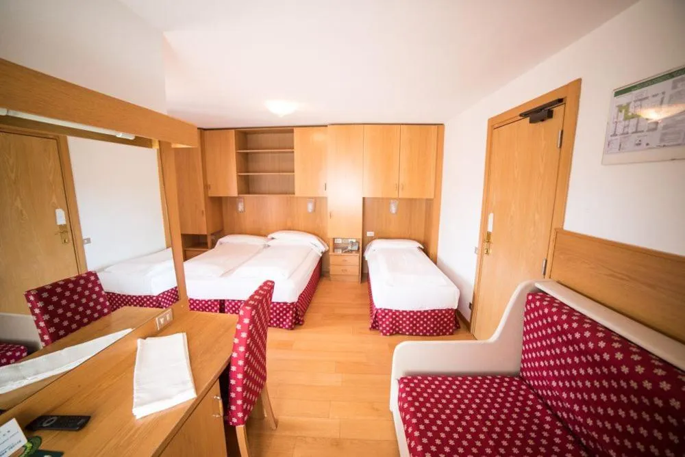 Bed in Hotel Due Spade