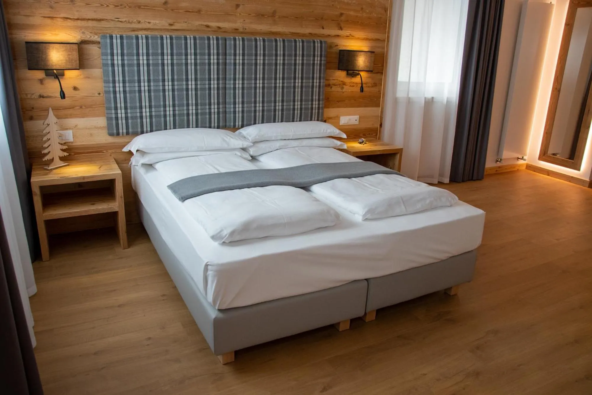 Bed in Hotel Due Spade