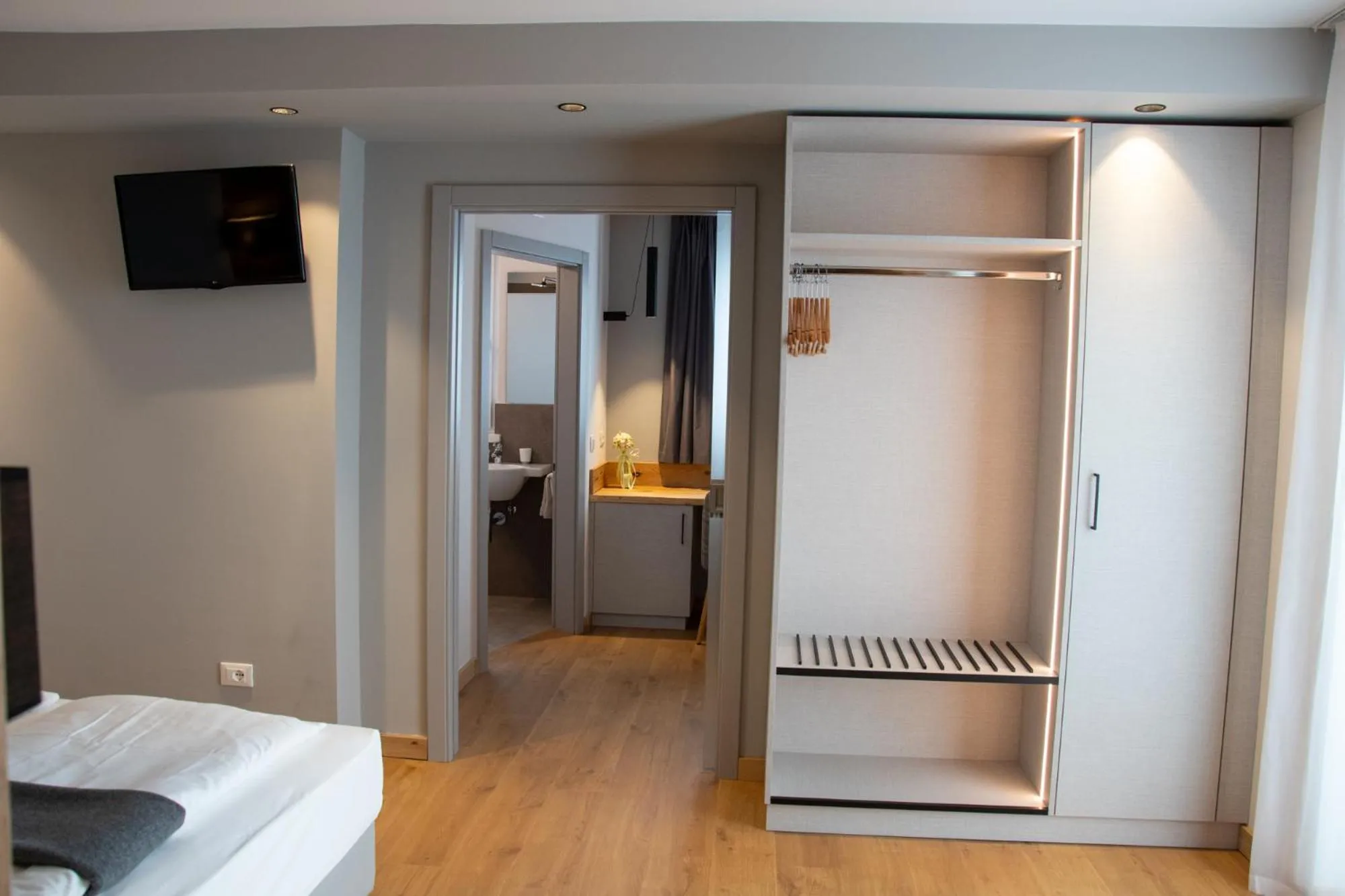 Bed in Hotel Due Spade