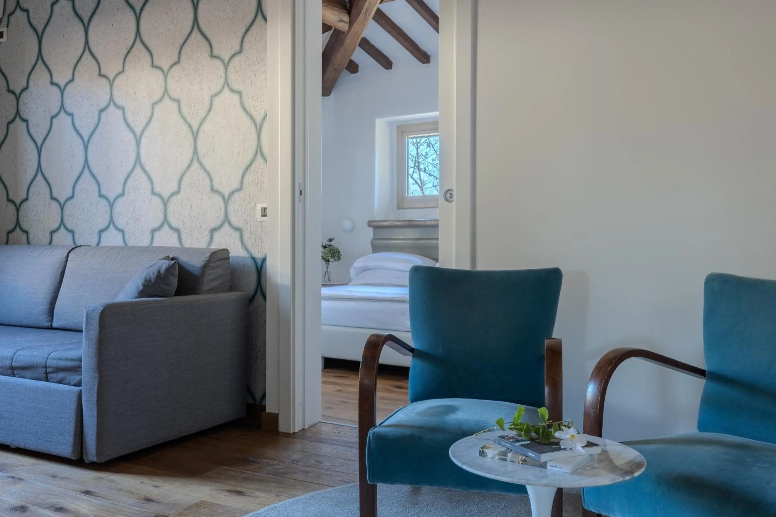 Seating area in Salvadonica