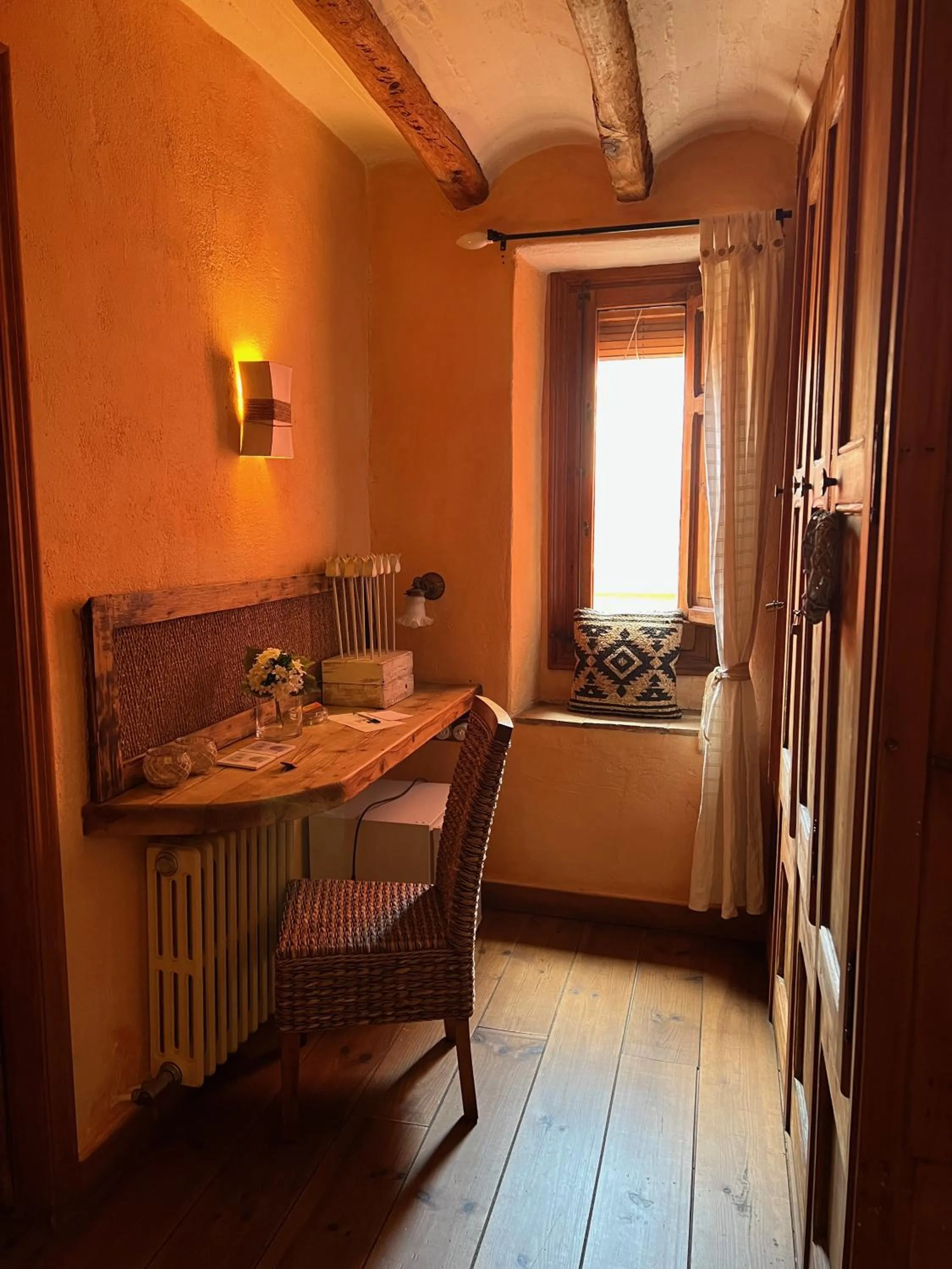 Bed in Les Vinyes Alojamiento Rural Boutique & SPA