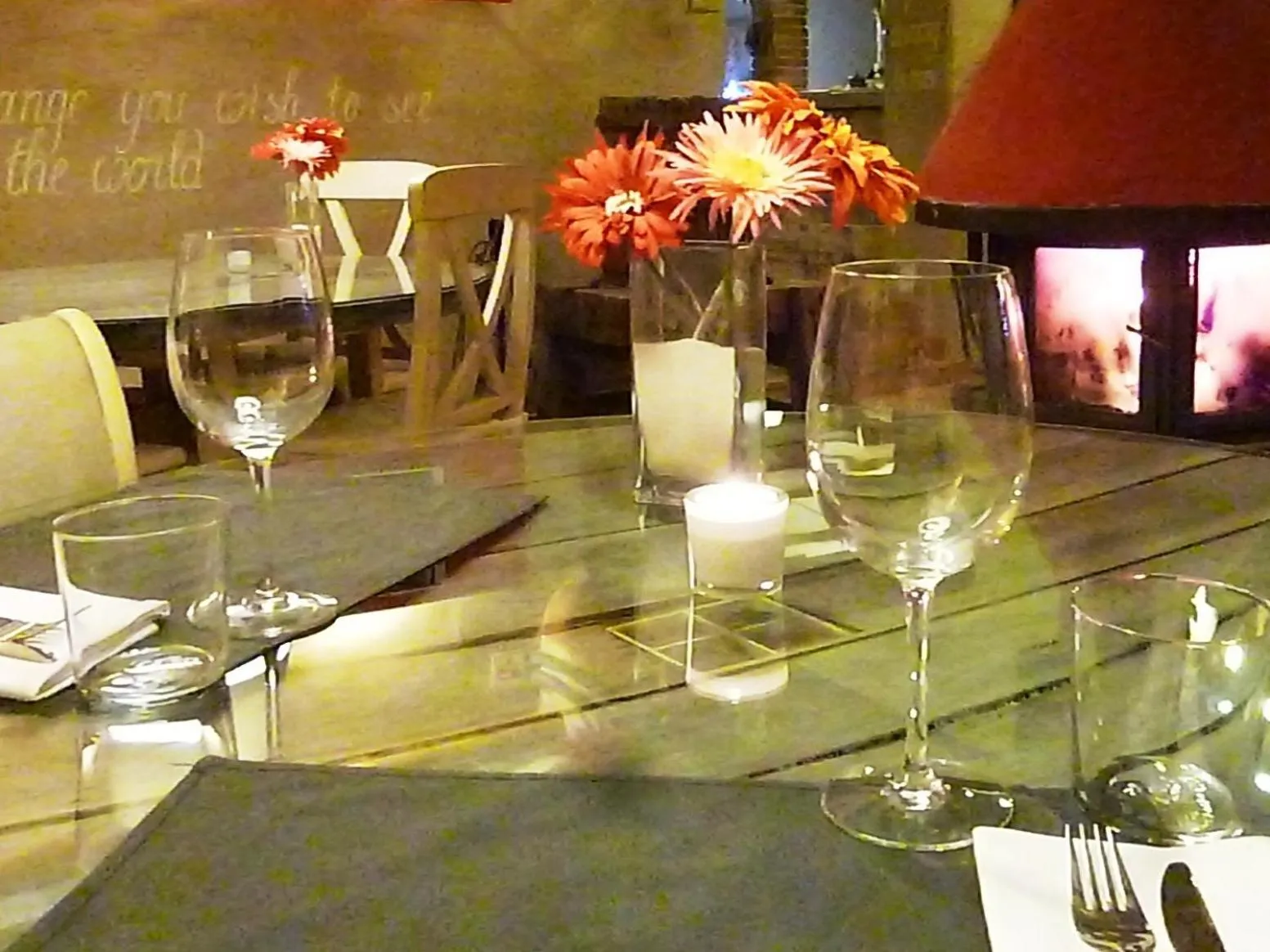 Restaurant/places to eat in Les Vinyes Alojamiento Rural Boutique & SPA