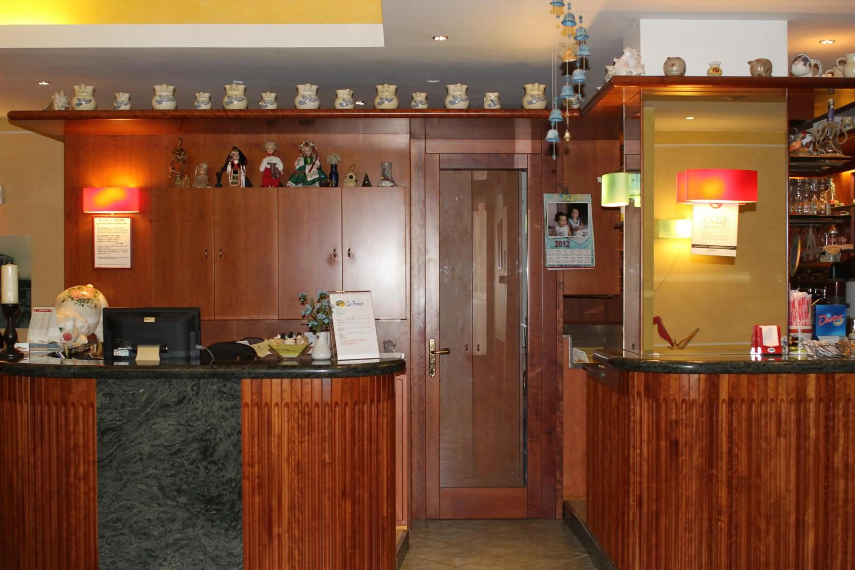 Lobby or reception in Hotel La Fenice