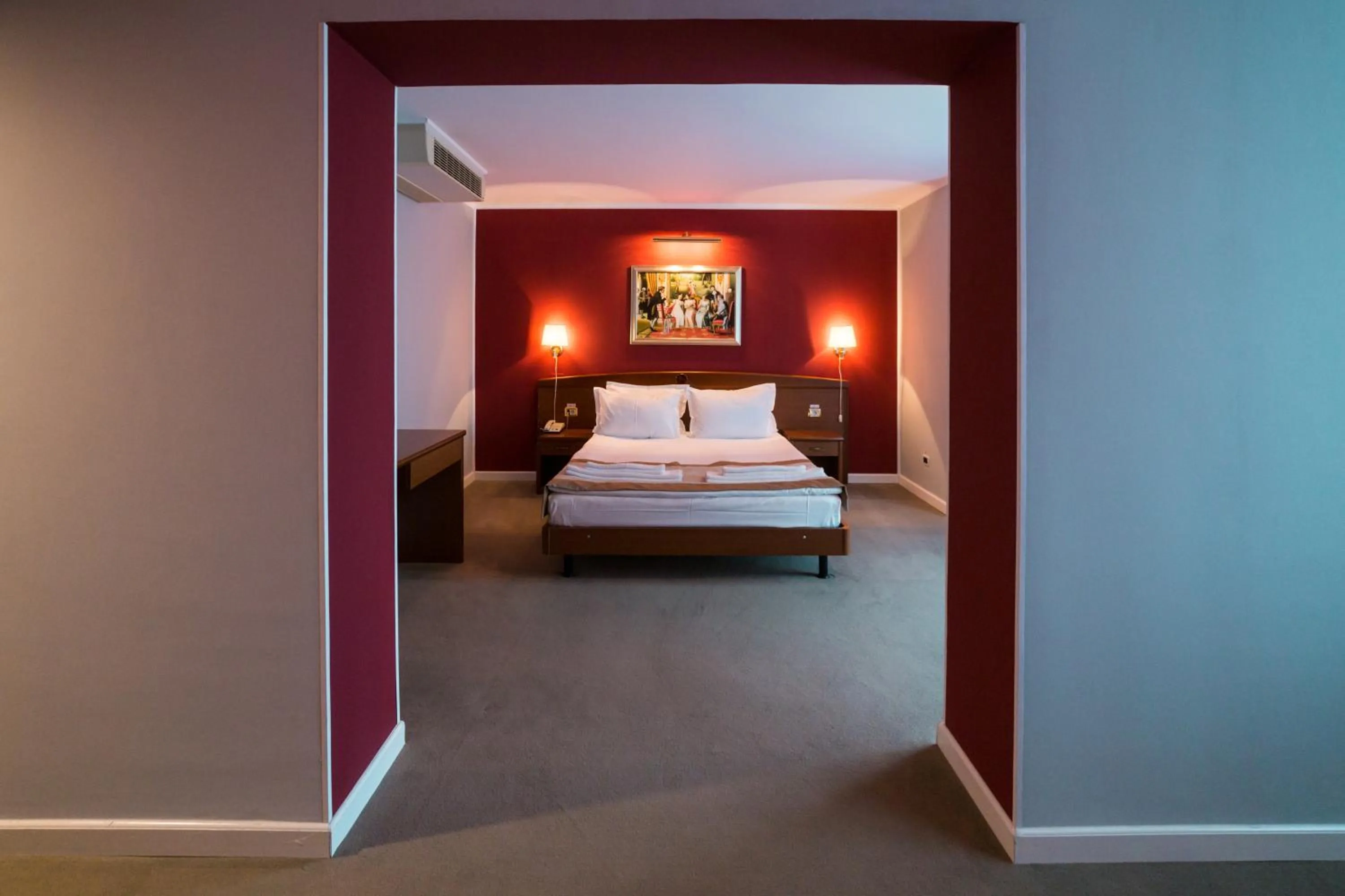 Photo of the whole room, Bed in Bavaria Blu Hotel and Conference Centre