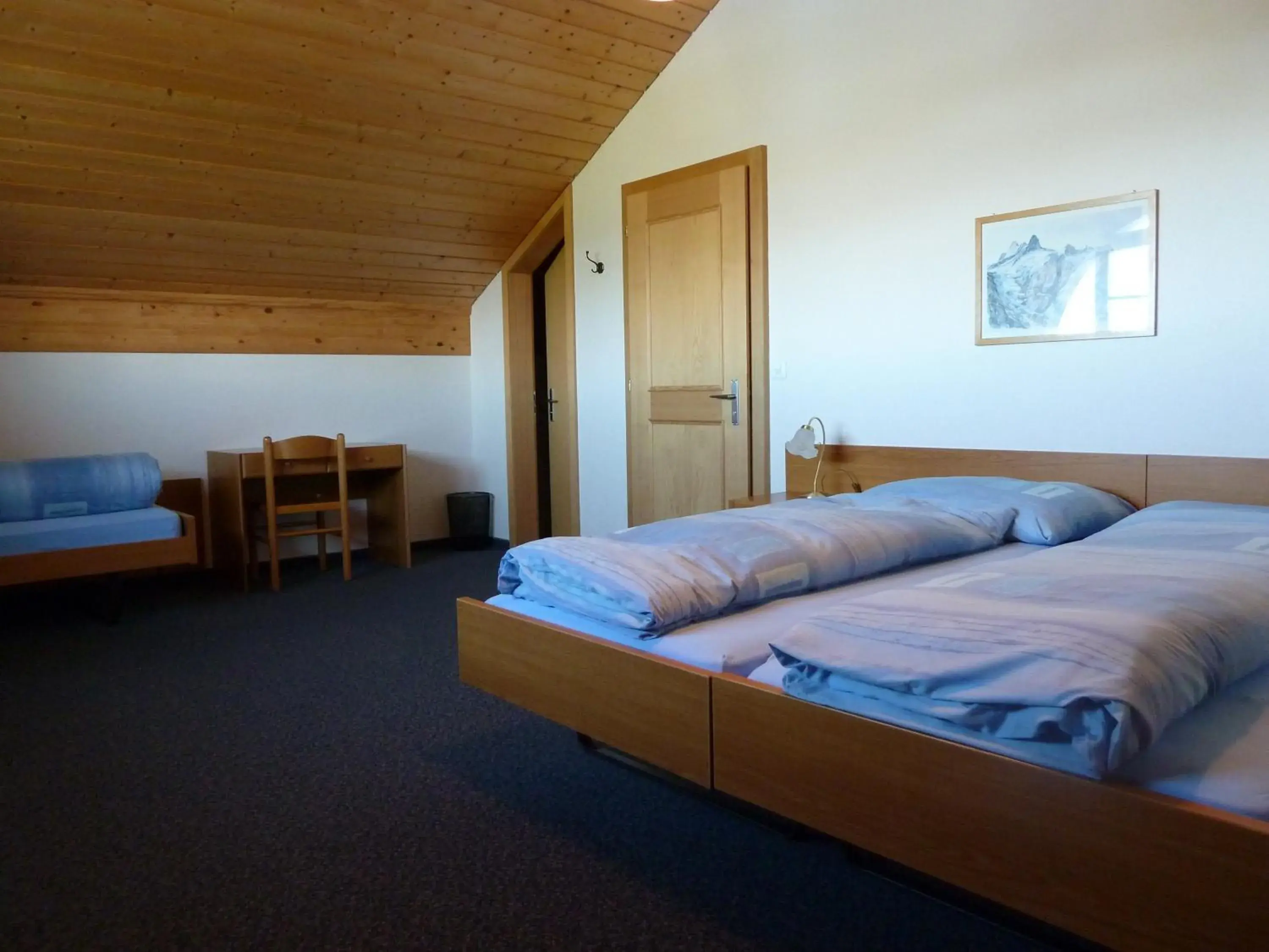 Quadruple Room with Private Bathroom in Berghaus Männlichen Quadruple Room with Private Bathroom in Berghaus Männlichen