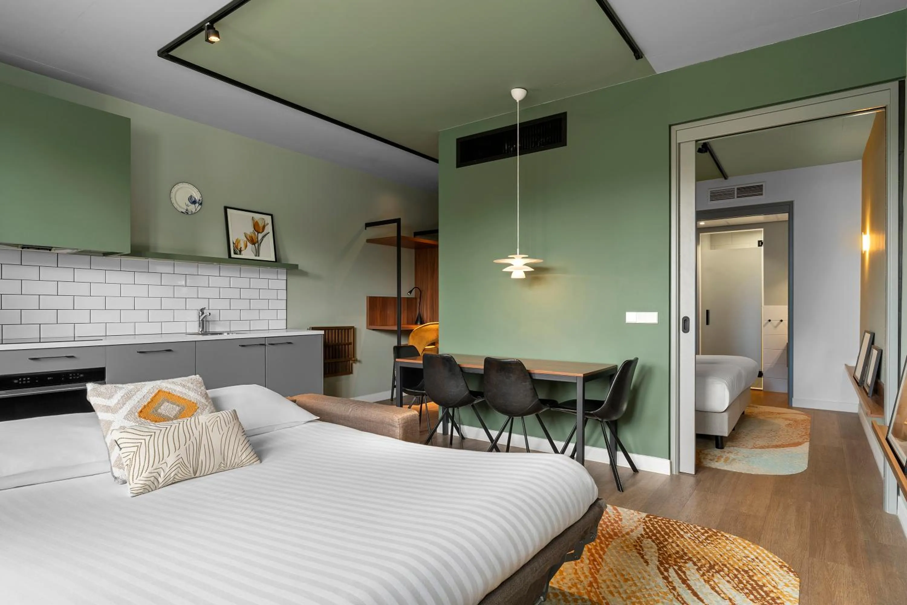 Photo of the whole room, Bed in Corendon Urban Amsterdam Schiphol Airport Hotel