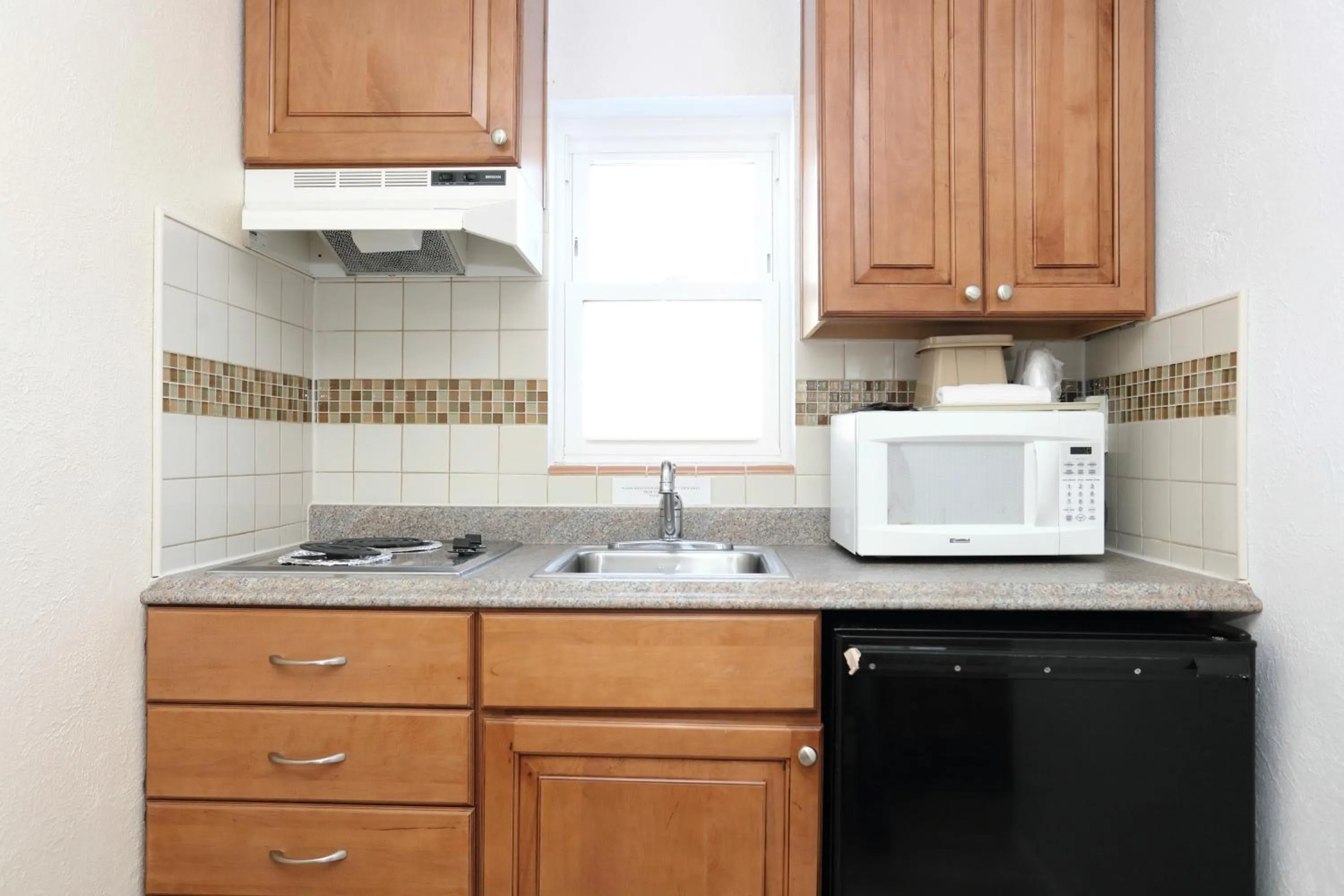 Kitchen or kitchenette in Stardust Motel