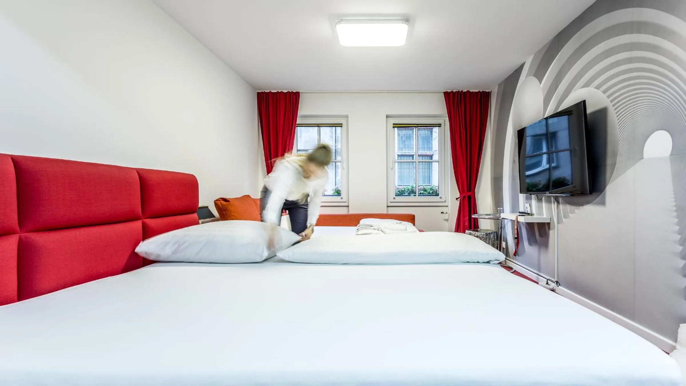 Photo of the whole room, Bed in Hotel am Museum Köln