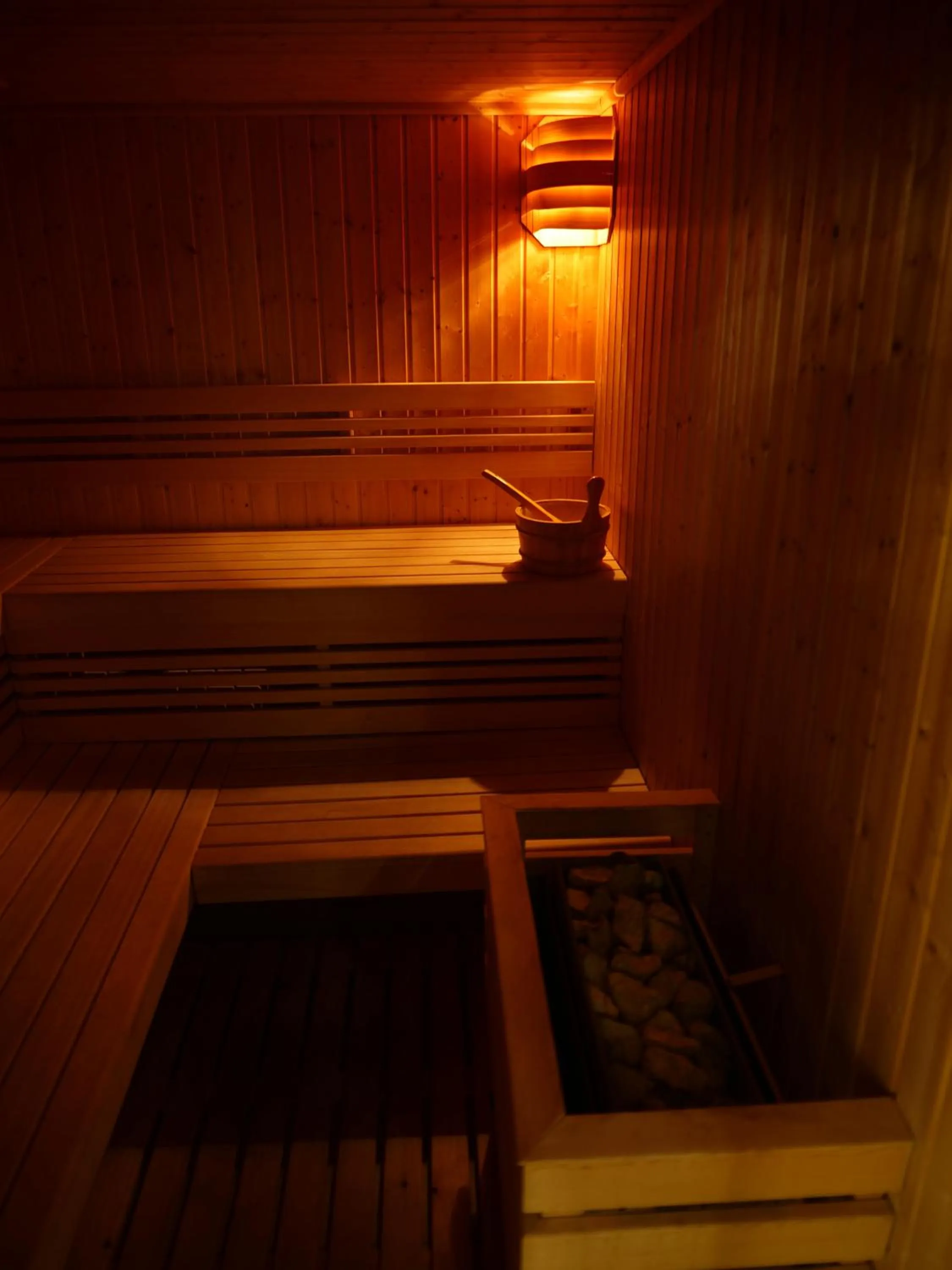Sauna in Hotel Eureka