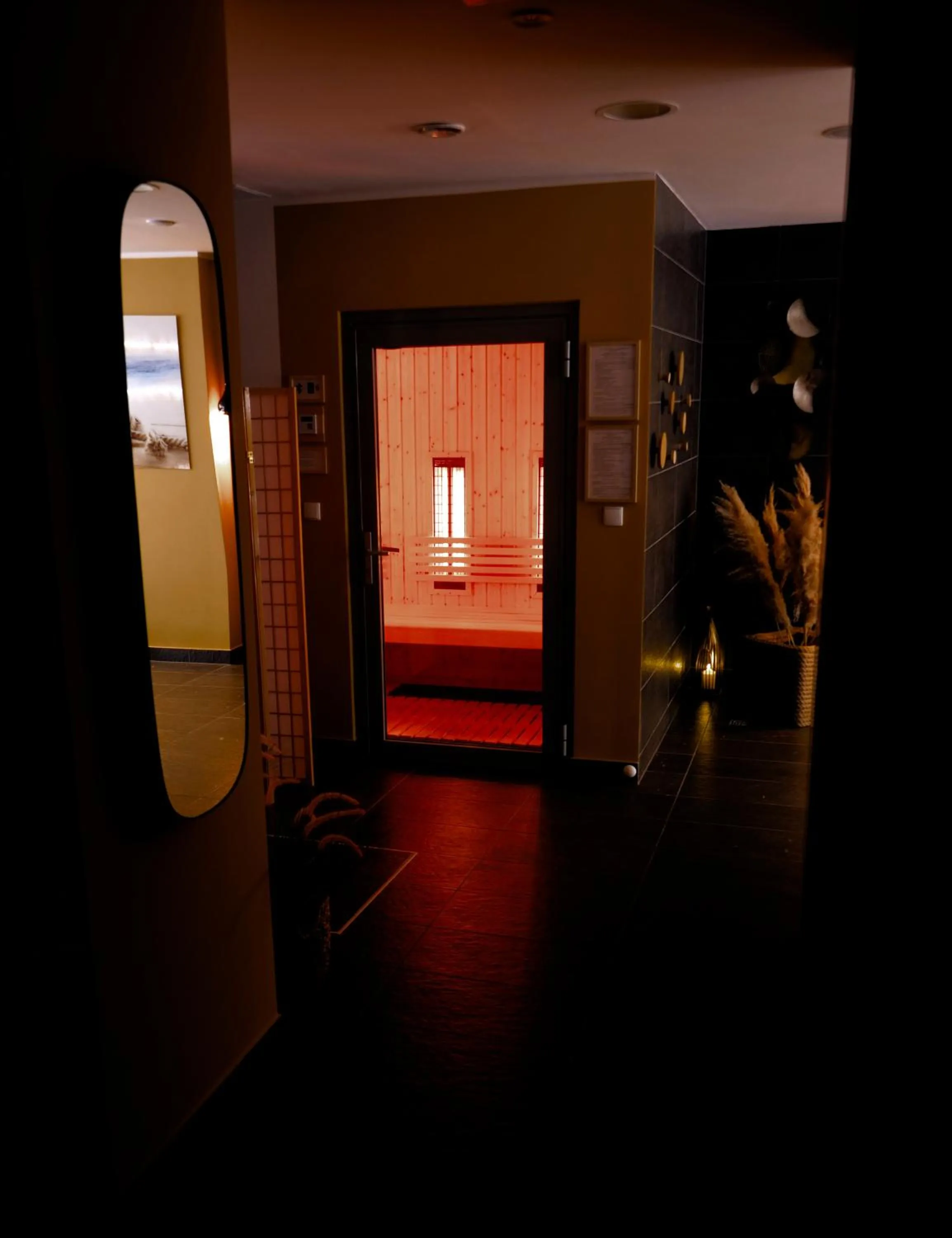 Sauna in Hotel Eureka