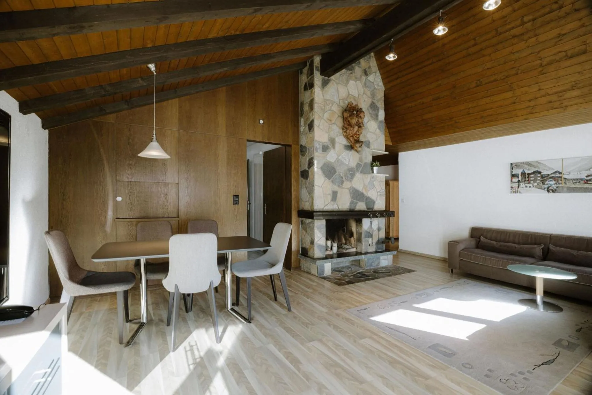 Living room in Alpine Hotel Perren