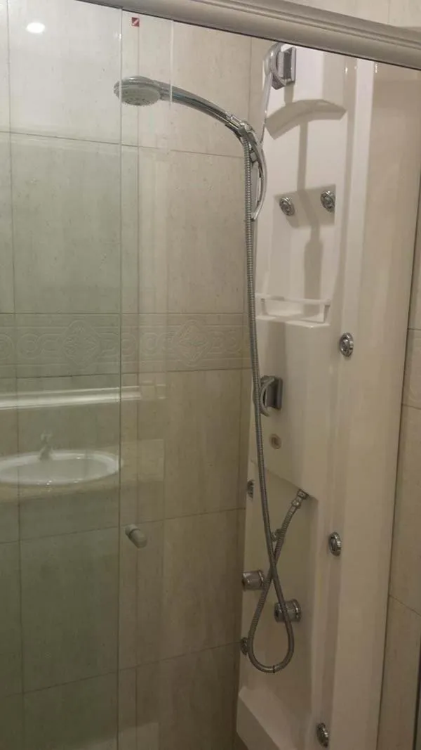 Shower in Il Campanario Villagio Resort Apto Studio 2111
