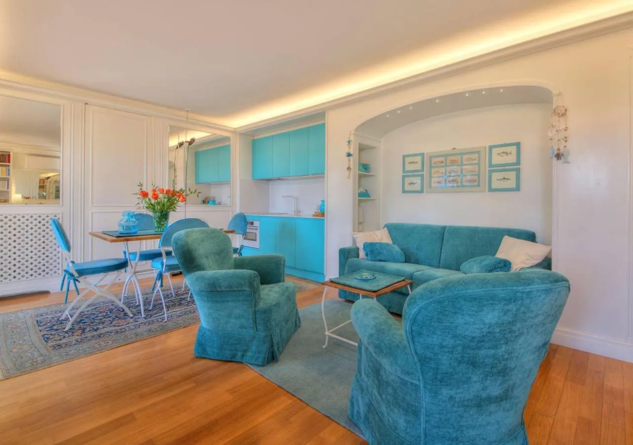 Living room in Villa Mares - sea view, free garage