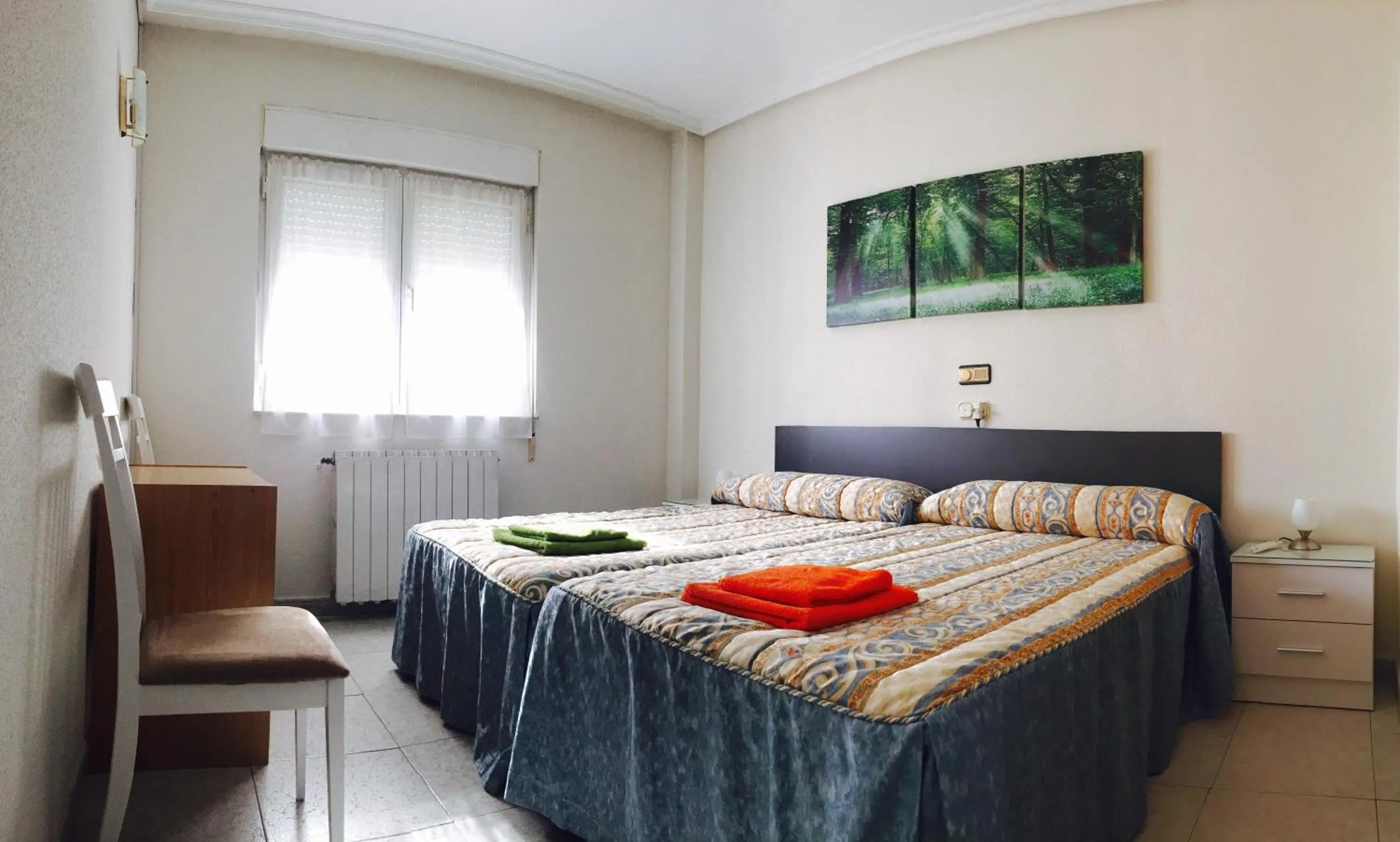 Bed in Hostal Sol Naciente