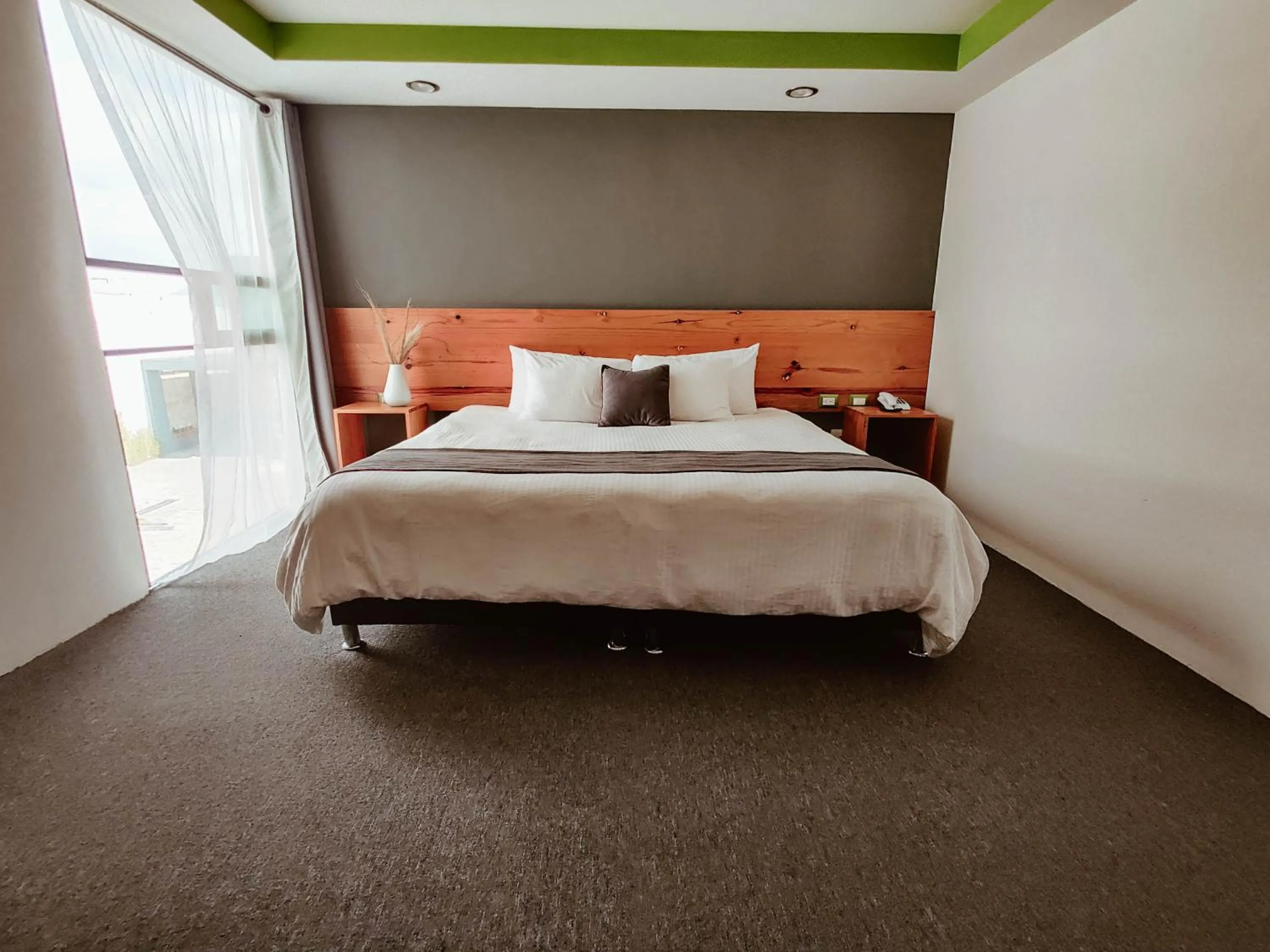 Bed in Hotel Brisas Express