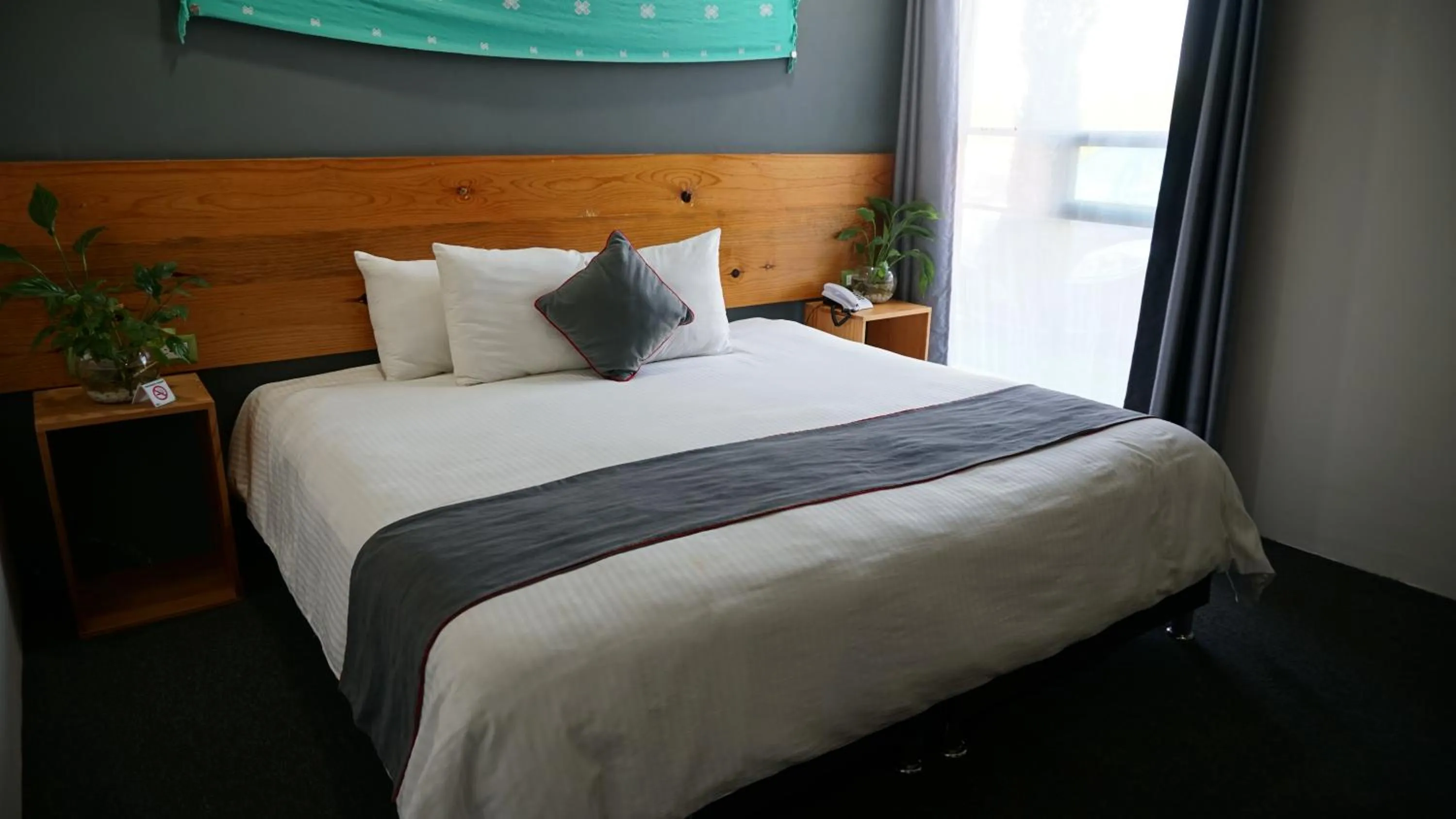 Bed in Hotel Brisas Express