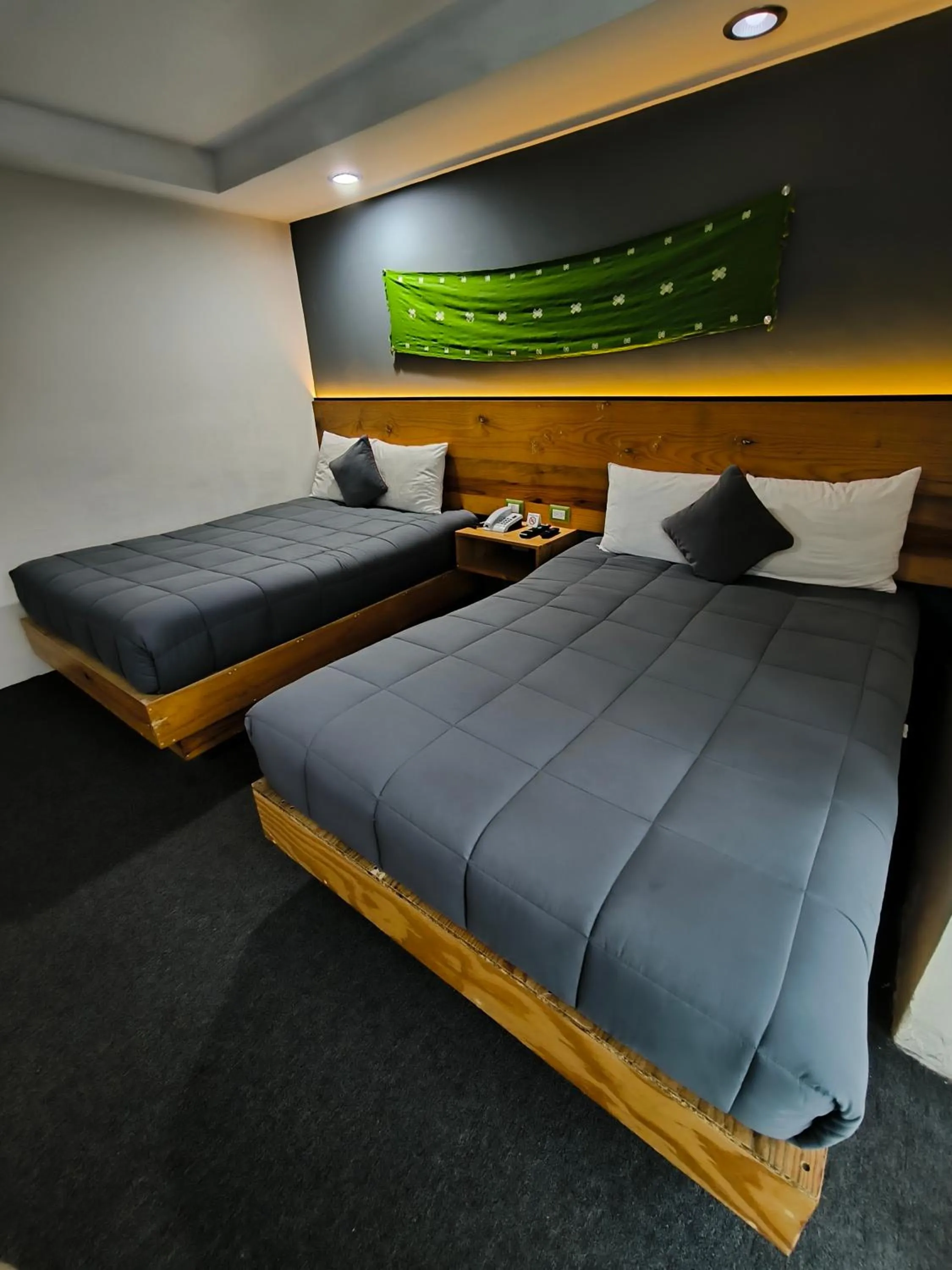 Bed in Hotel Brisas Express