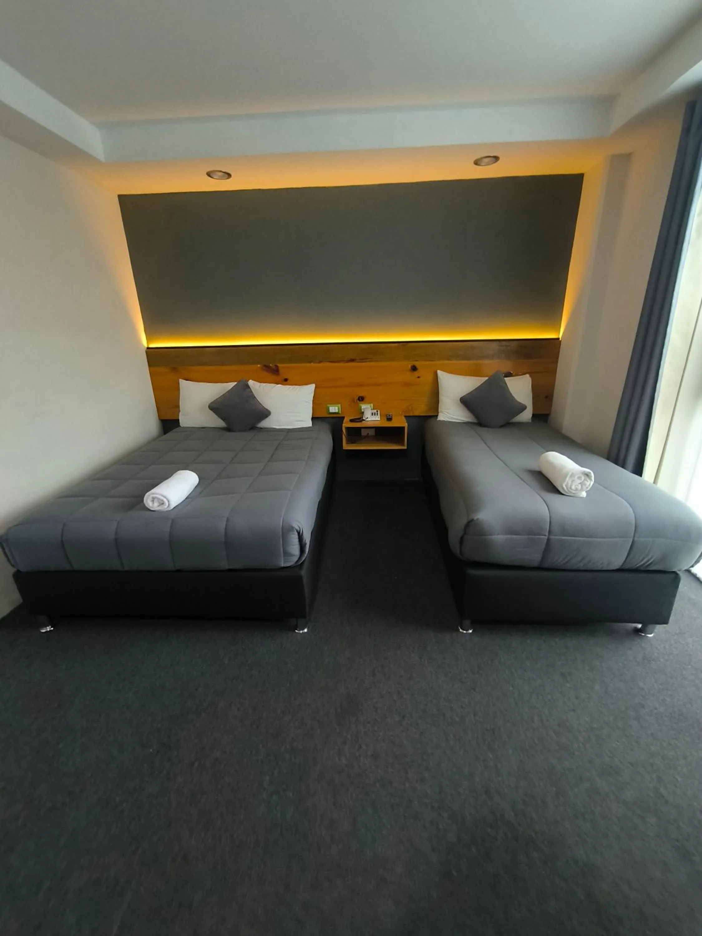 Bed in Hotel Brisas Express