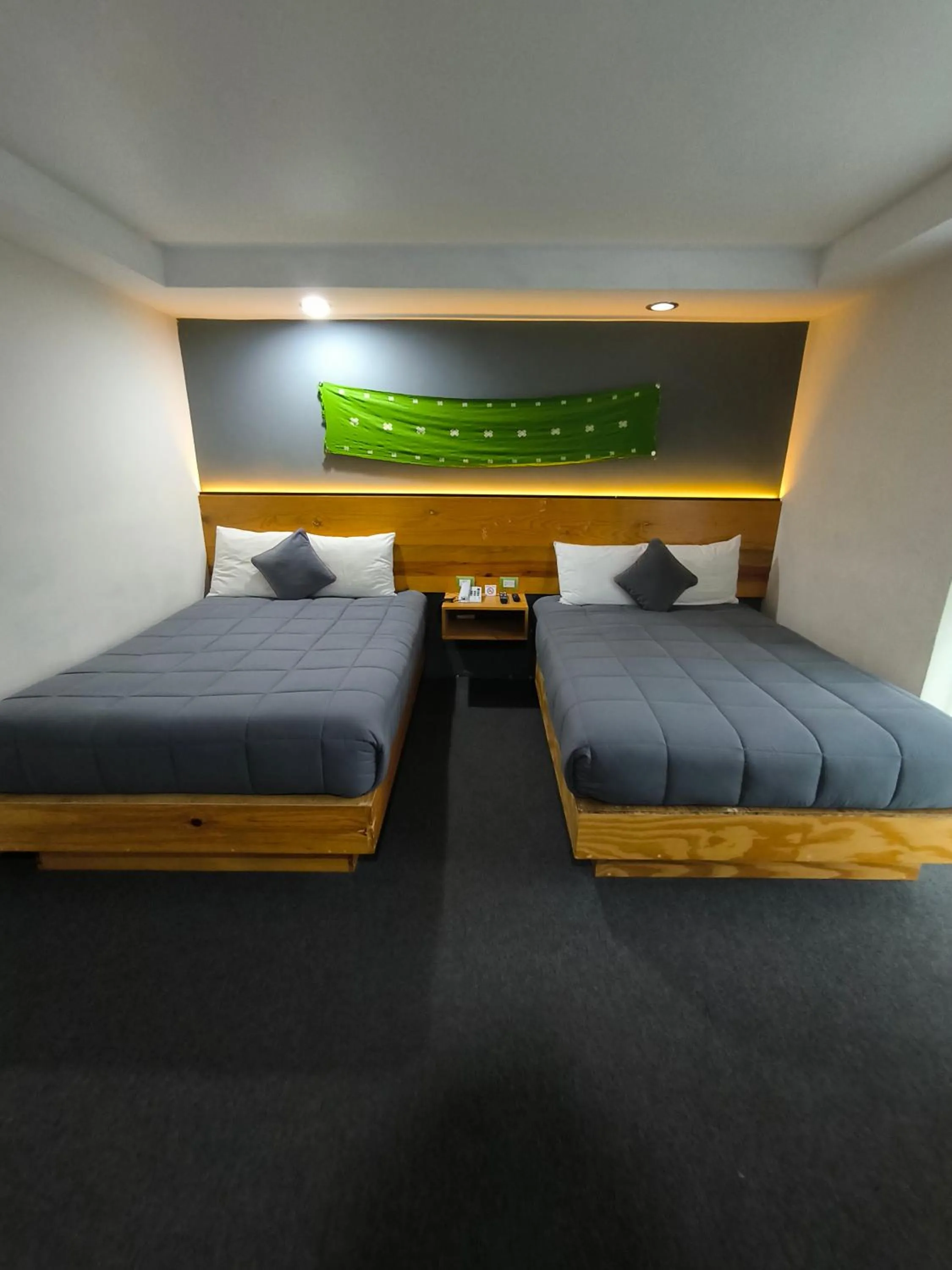 Bed in Hotel Brisas Express