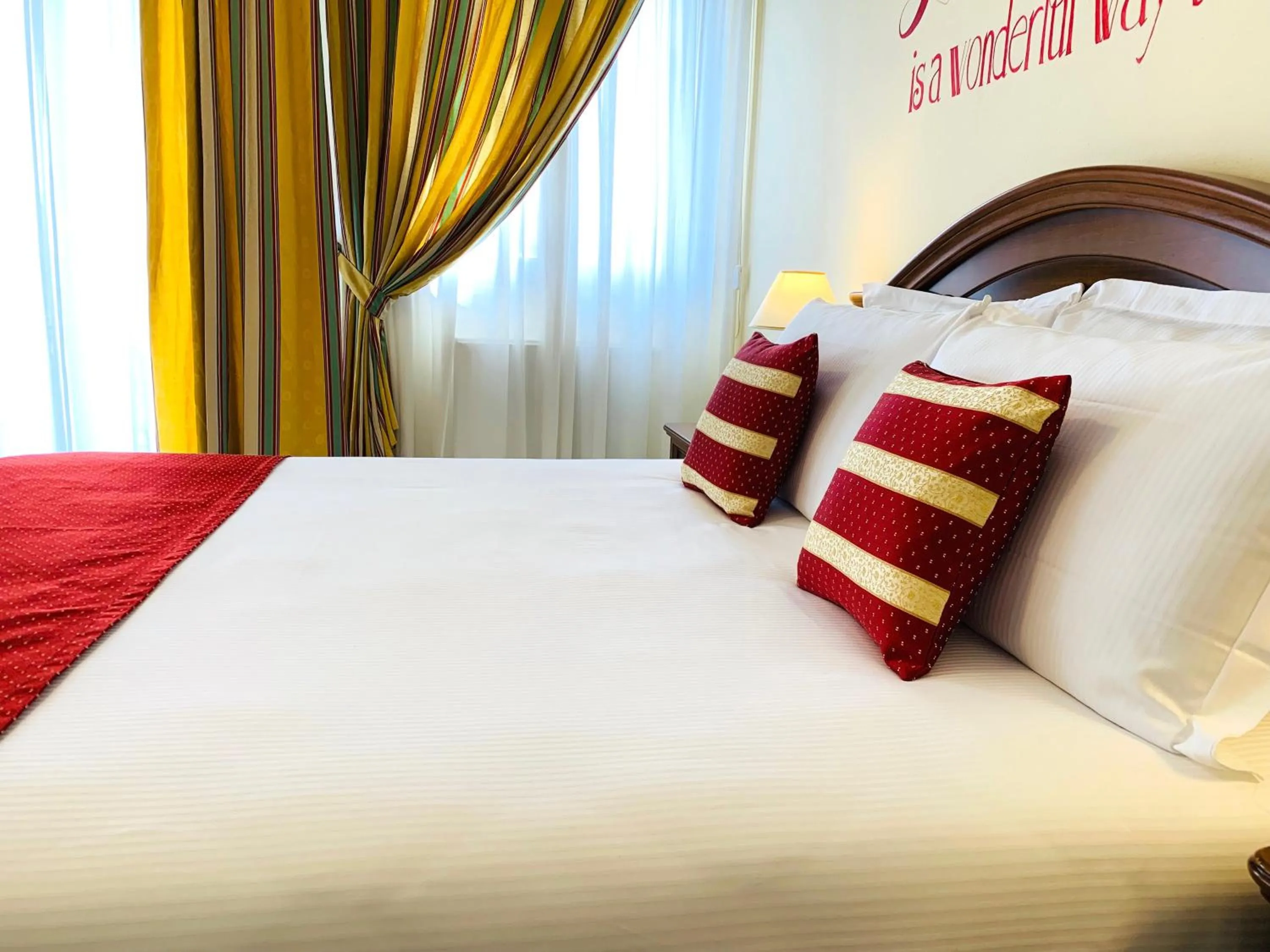 Bed in Albergo Italia