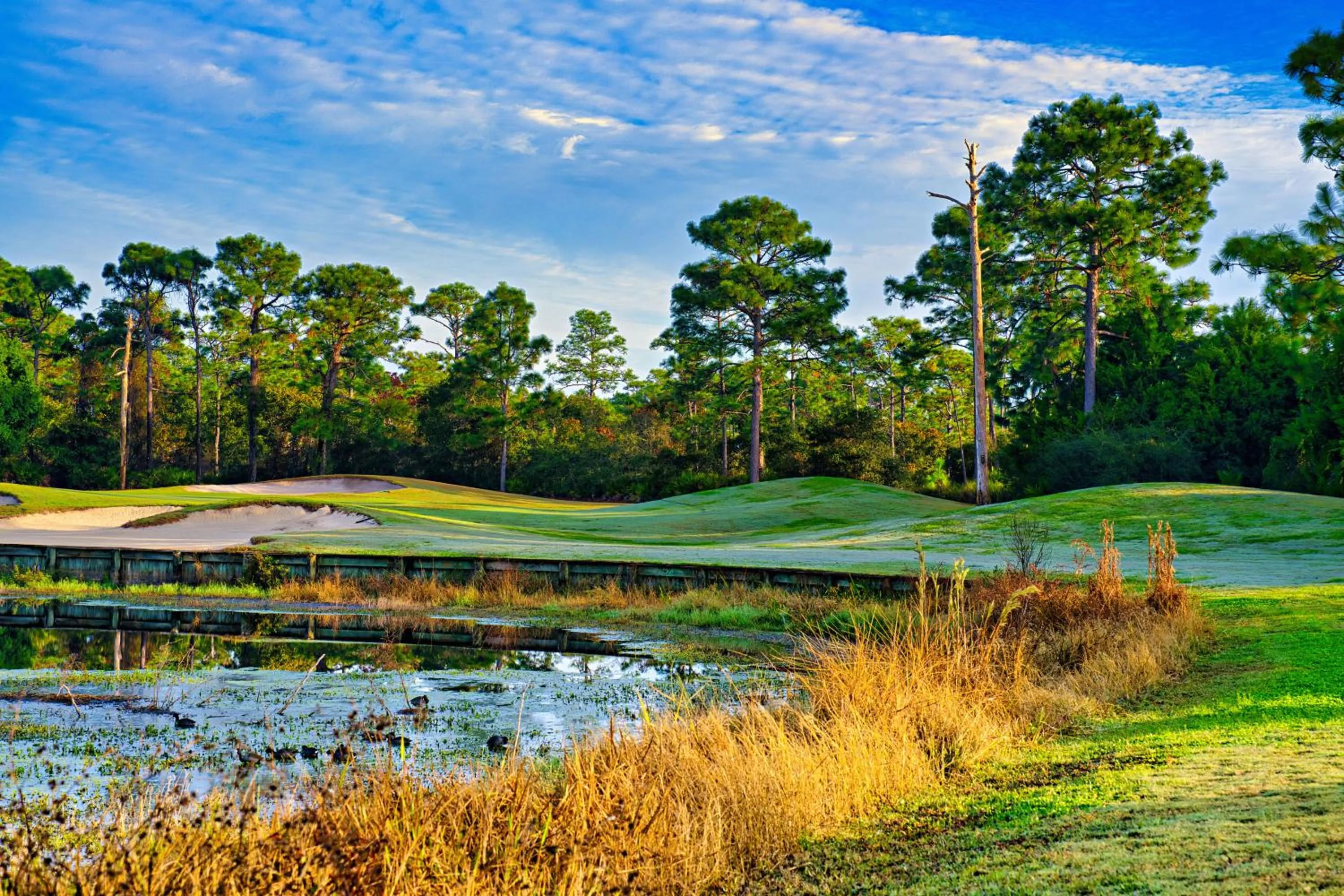 Golfcourse in St James Bay Golf & Pickleball Resort